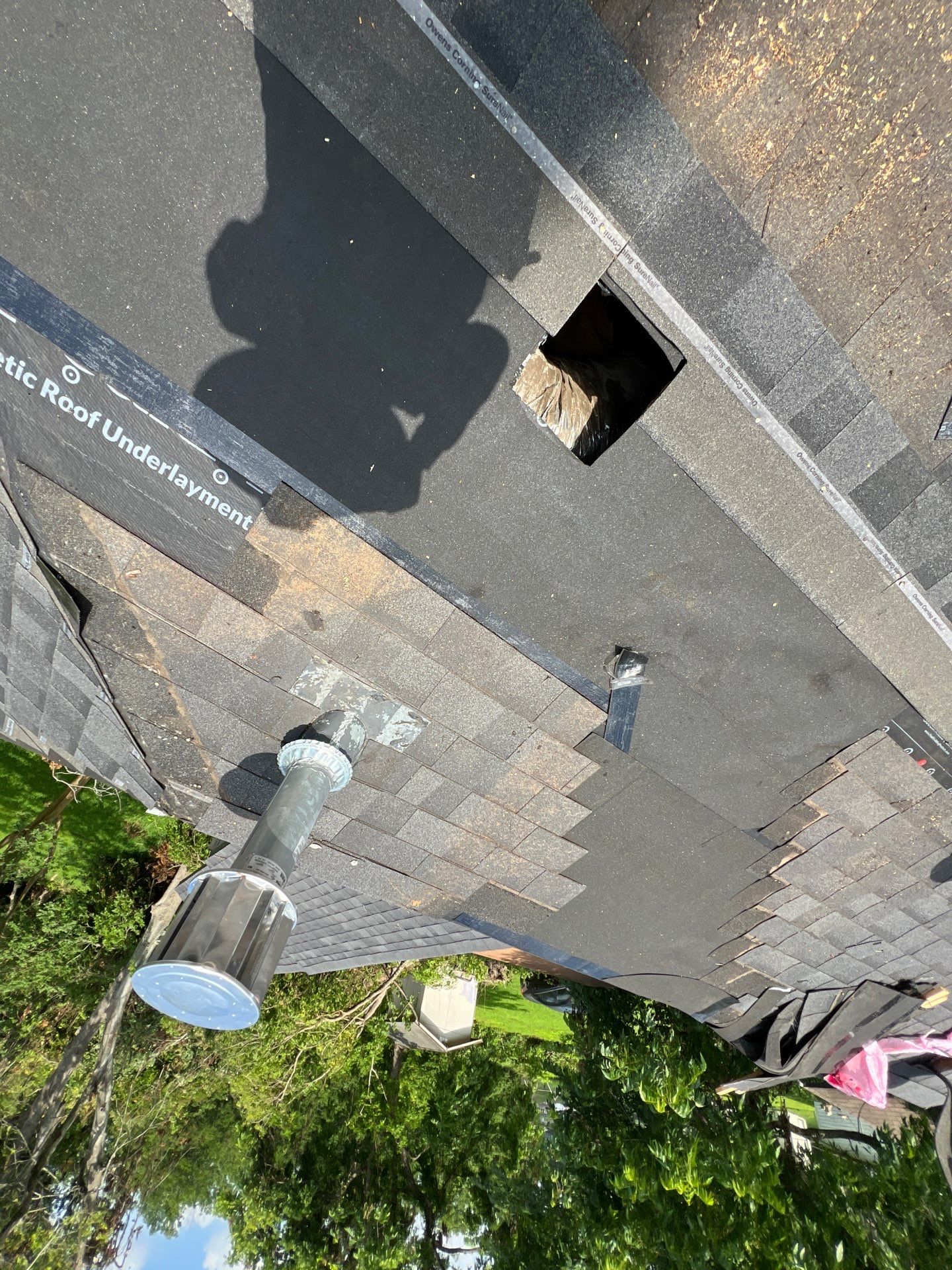 Residential Roofing Repair using Owen's Corning Duration (Lifetime) Shingles by Roof Repair Company