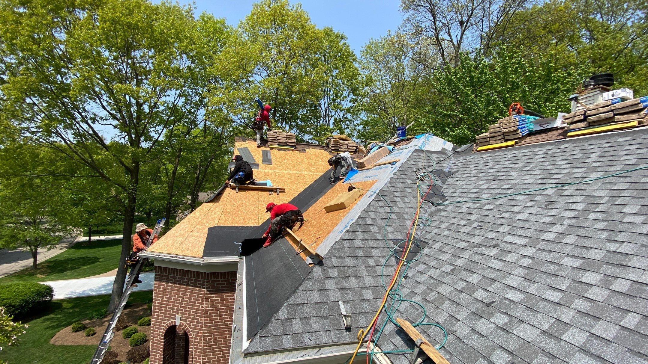 Roof Replacement using CertainTeed Landmark by 180 Contractors