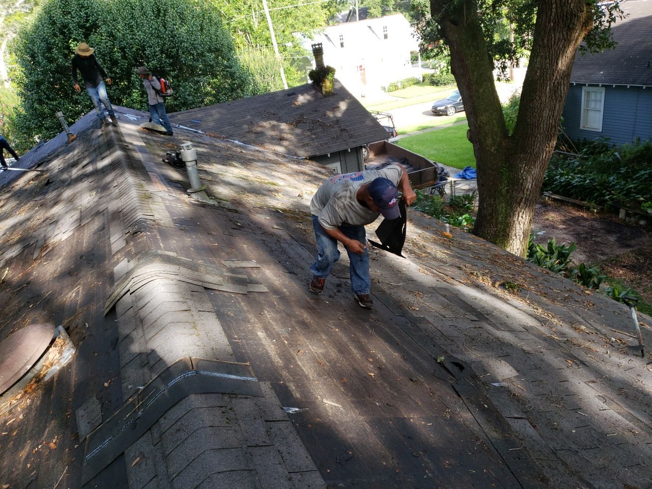 Residential Roofing Repair using Roof Replacement by American Roofing & Construction LLC