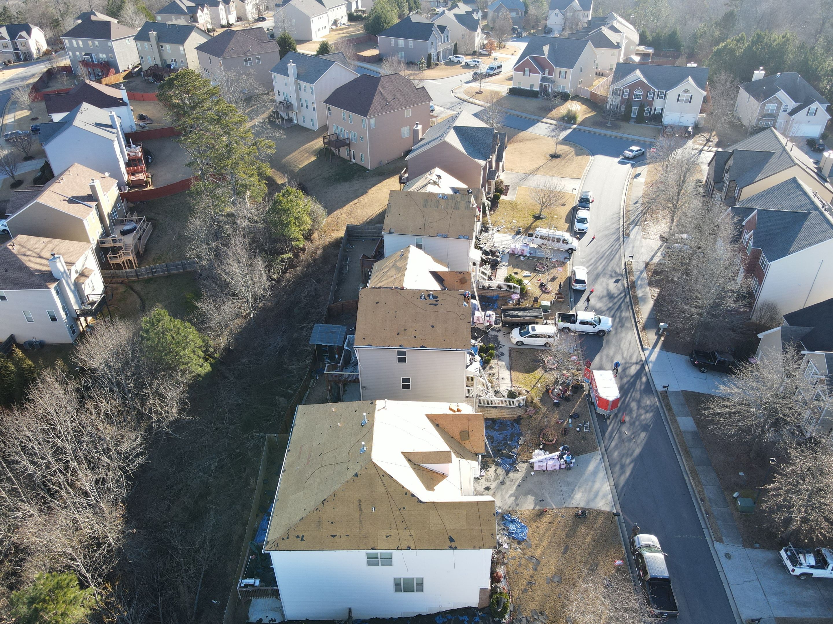 Residential Roofing Installation using Owens Corning by Inspector Roofing and Restoration