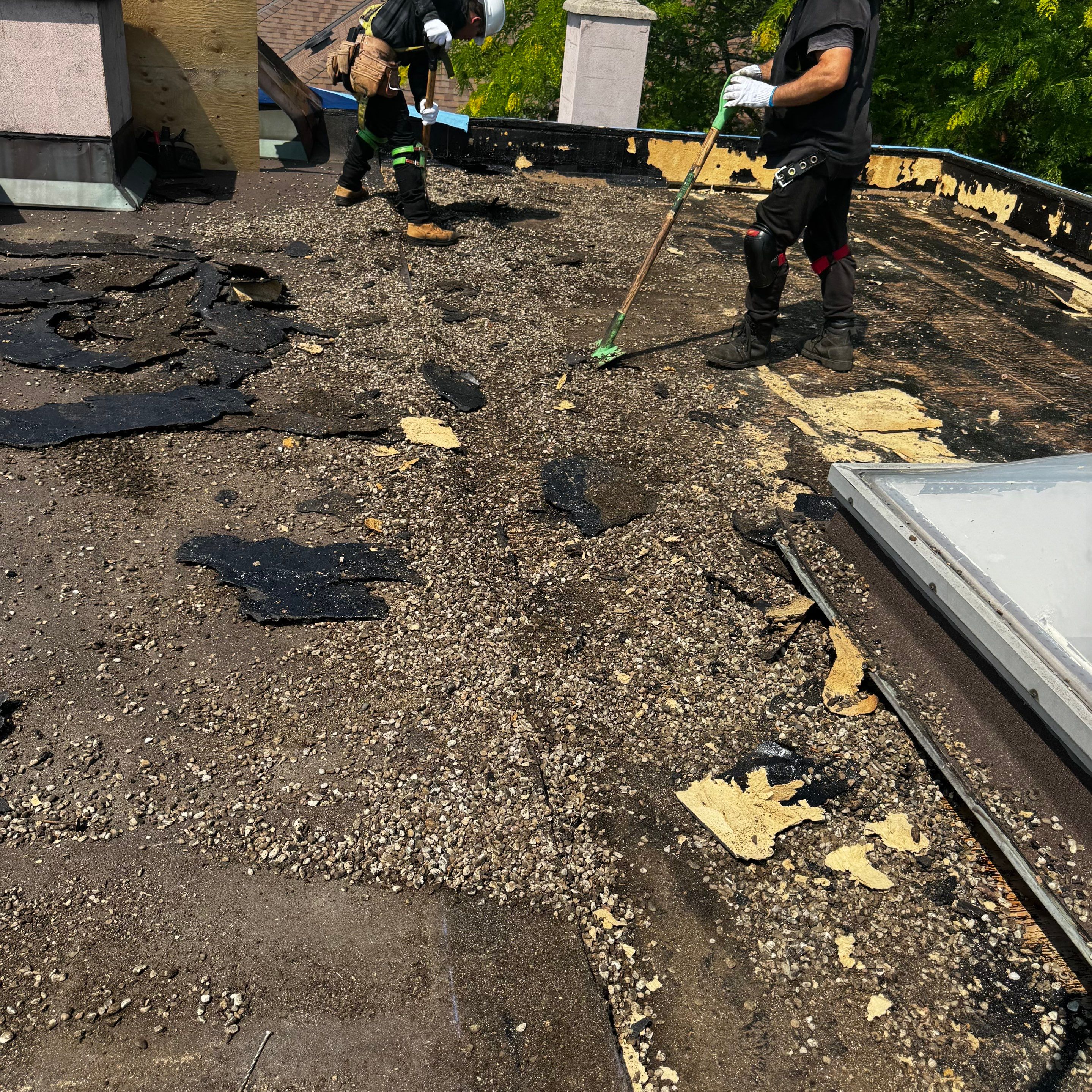 Residential Roofing Installation using Vicwest True Natuer. Metal Shingle by Jay Carter Roofing & Sheet Metal