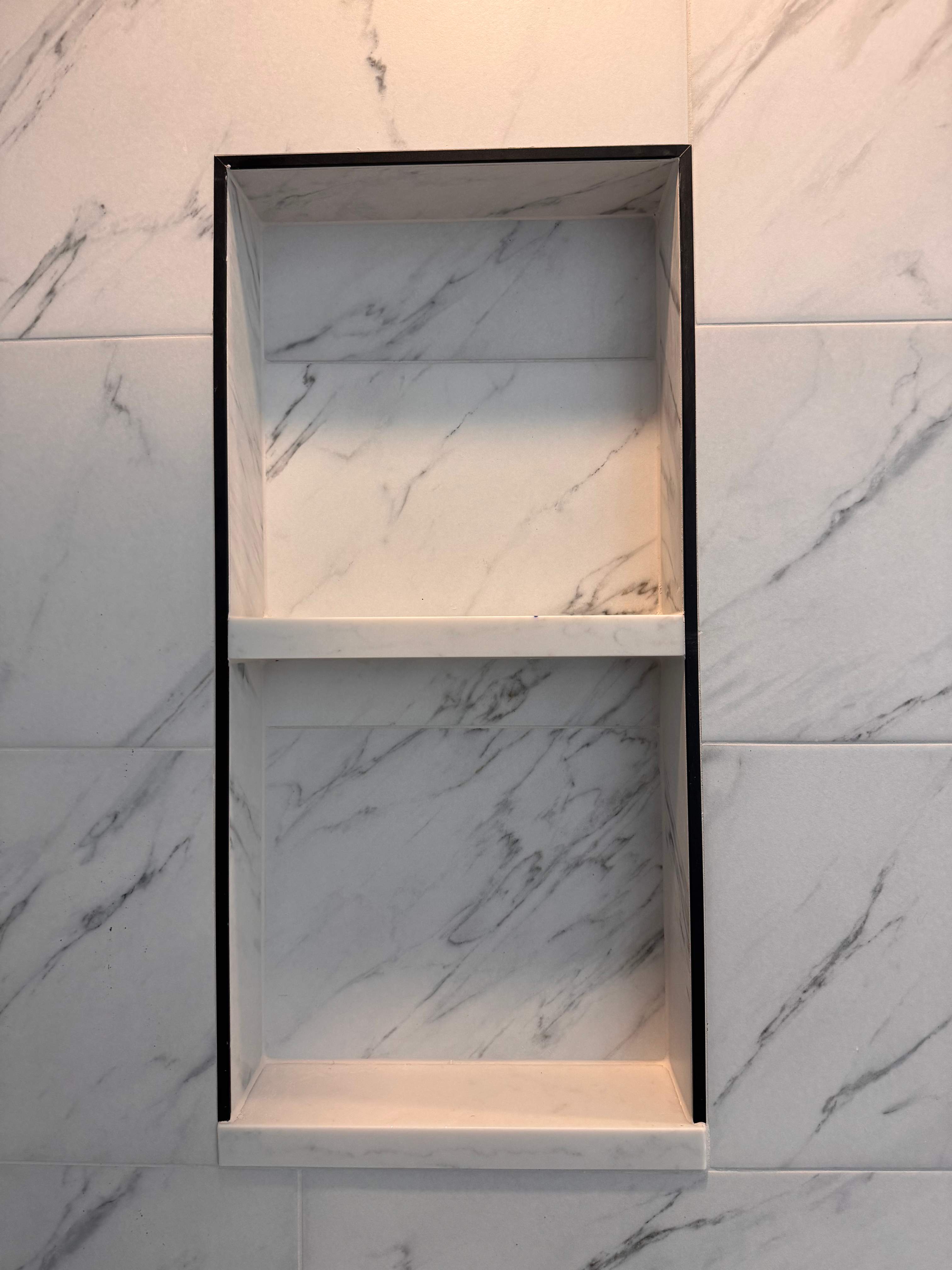 Master bathroom renovation by Prudencio