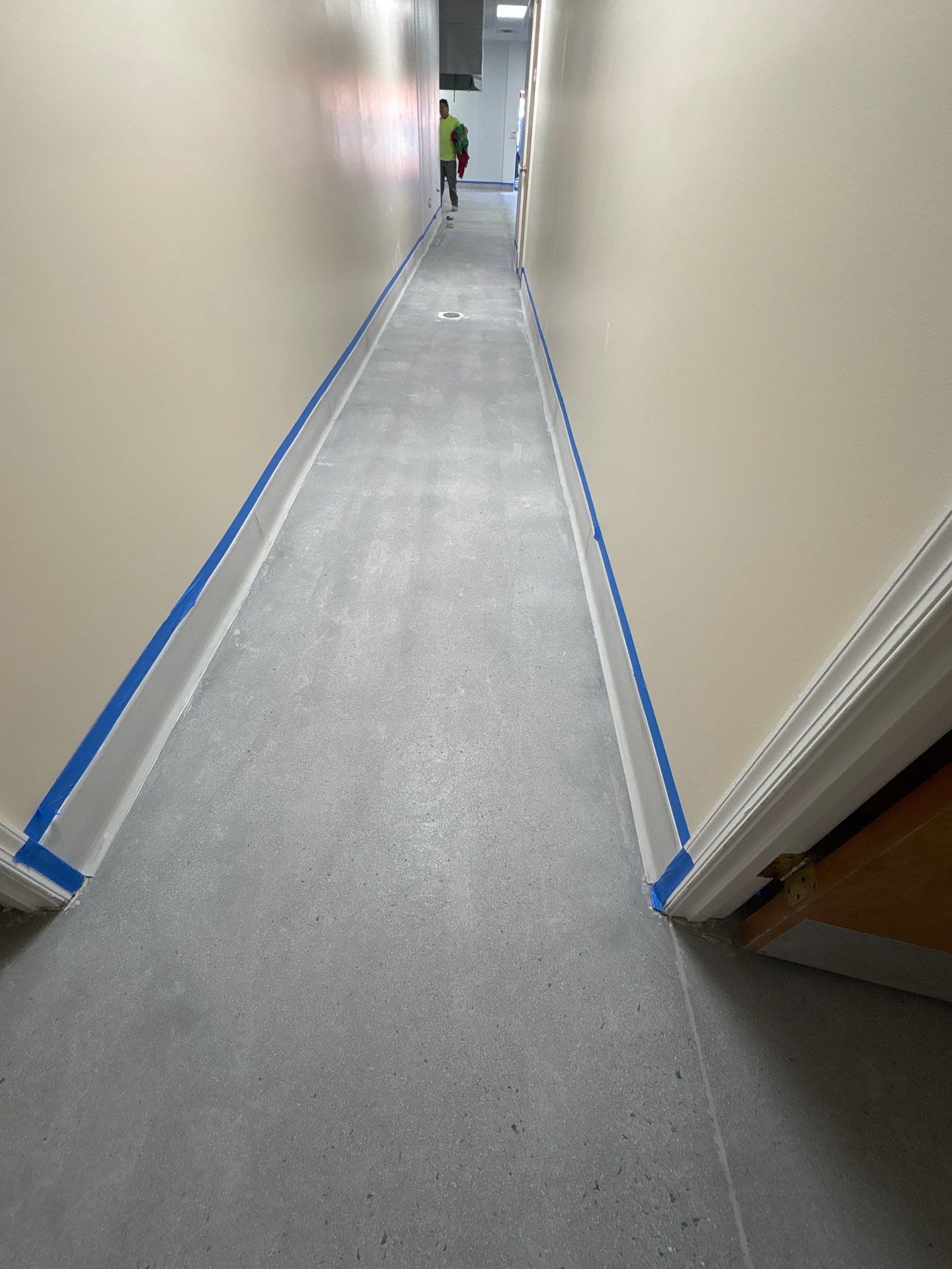 Commercial Kitchen Floor Remodel at Elks, Winchester, VA by Tailored Concrete Coatings