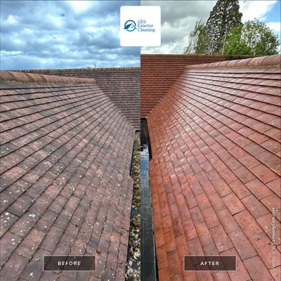Roof Clean Surrey by Ges Exterior Cleaning ltd