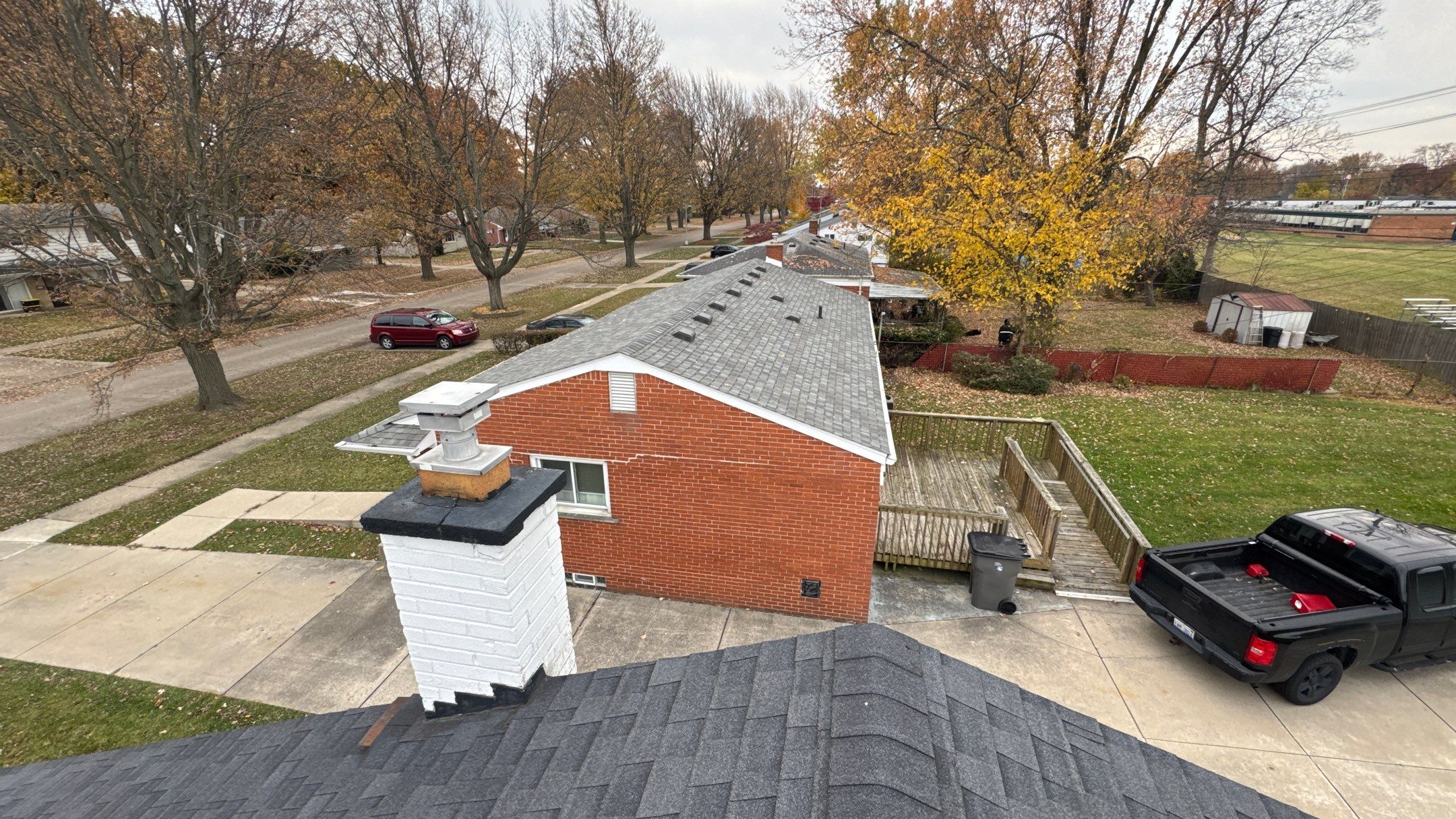 Roof Replacement using Owens Corning Onyx Black by 180 Contractors