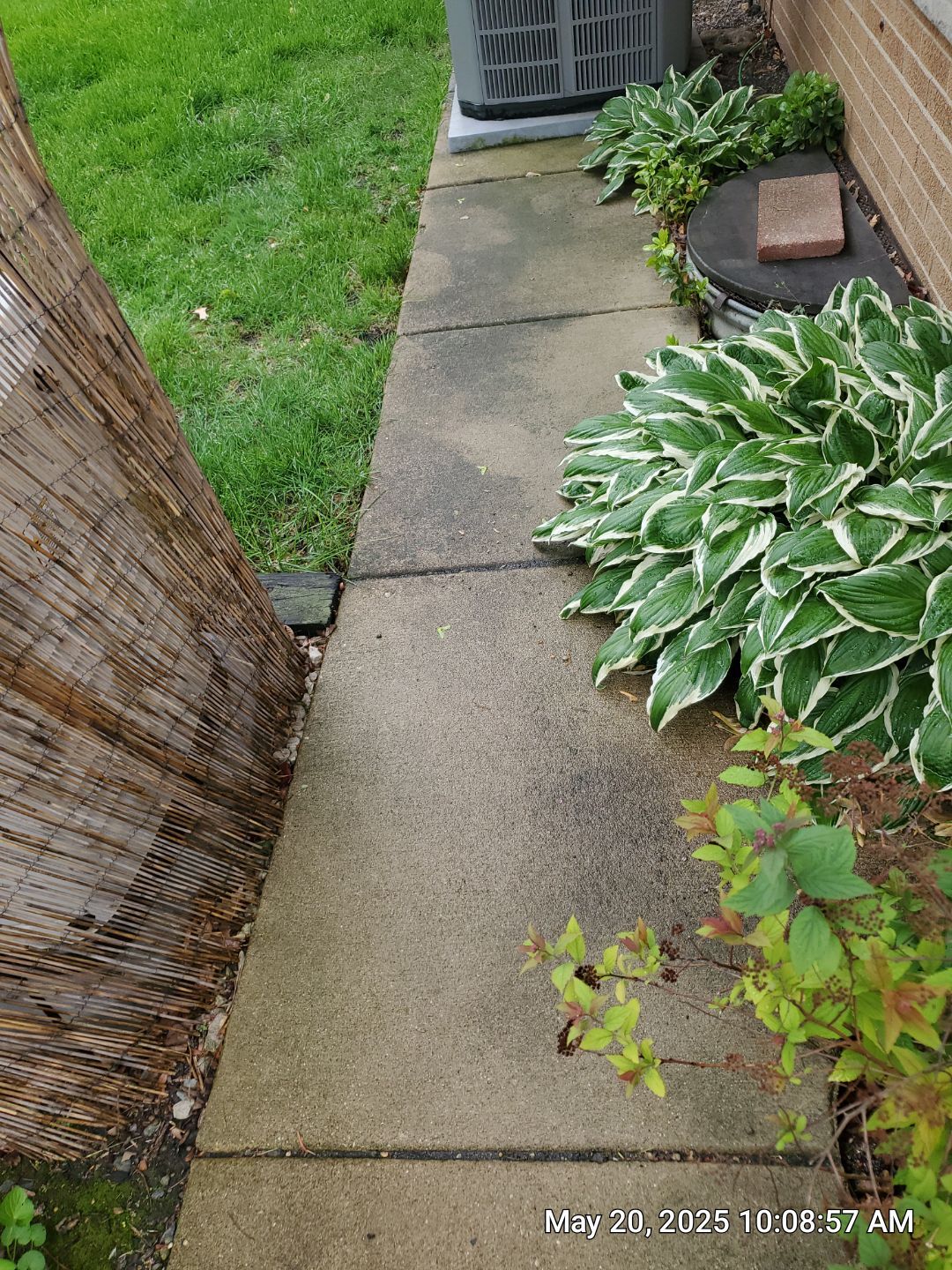 Brick paver cleaning  by Northern Power Washing LLC.