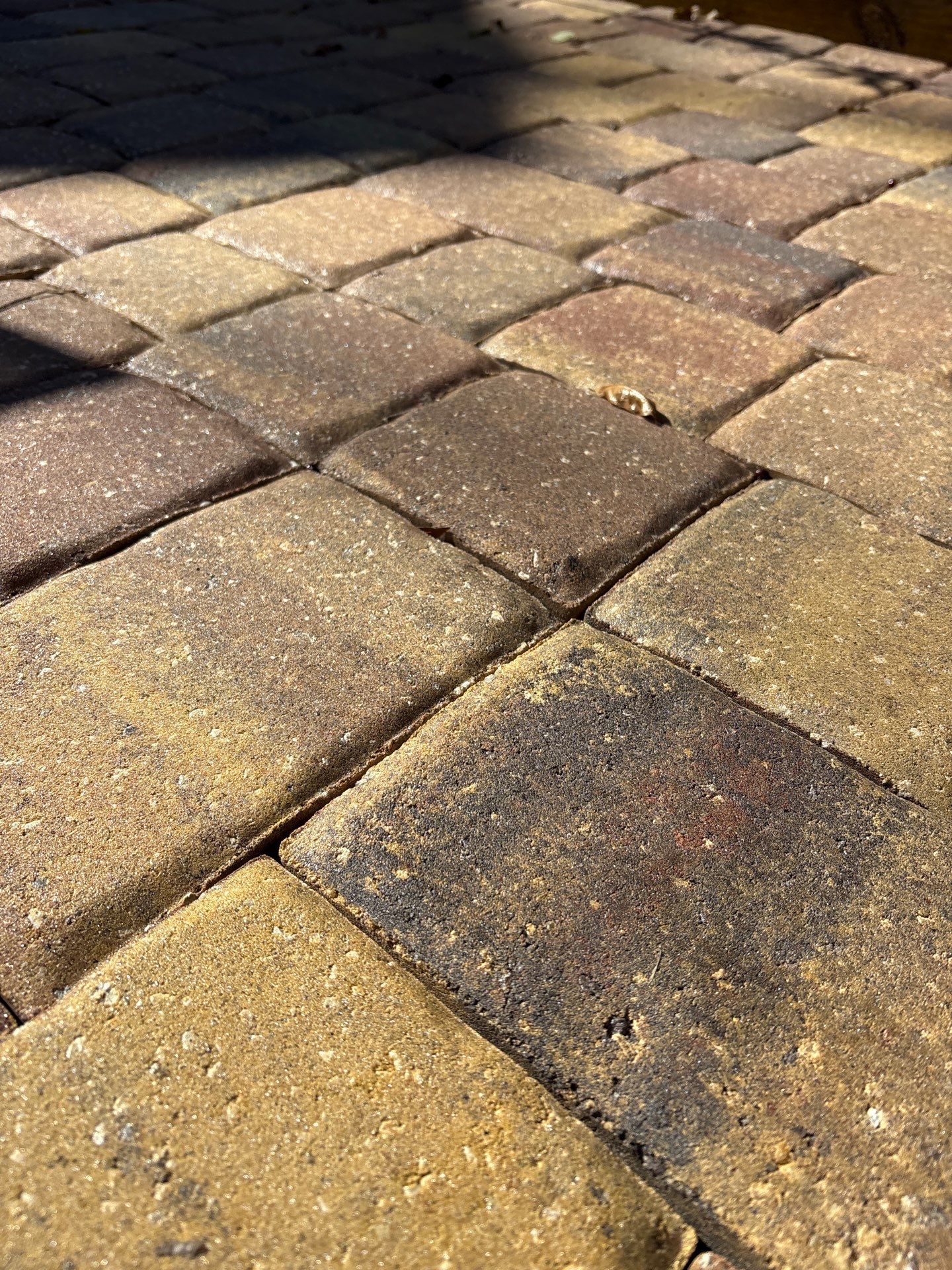 Paver Driveway using Wet Look TopCoat by DuraSeal