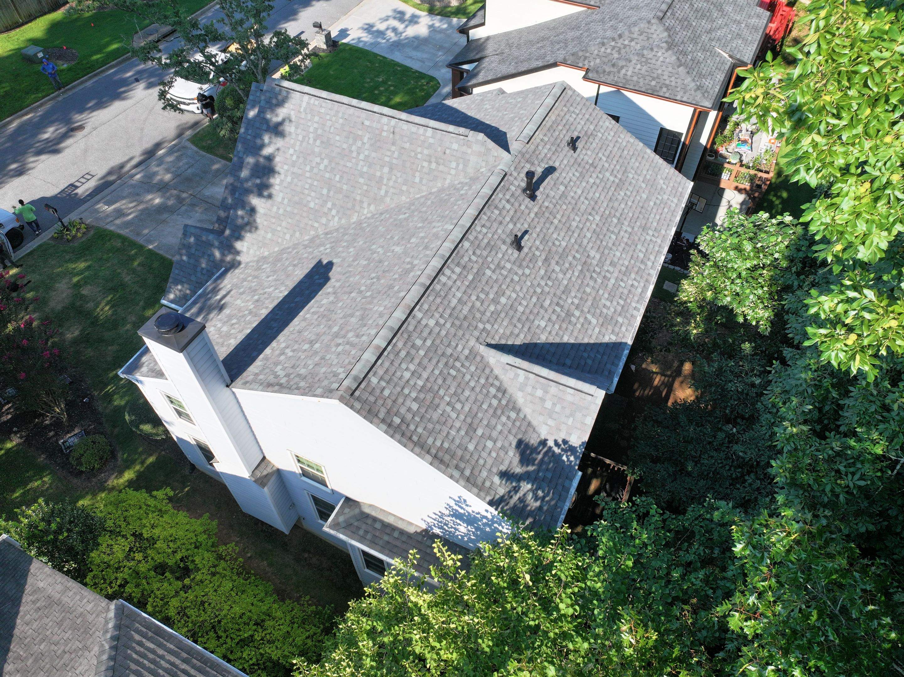 Residential Roofing Installation using Atlas Pinnacle Pristine by Douglas Construction 