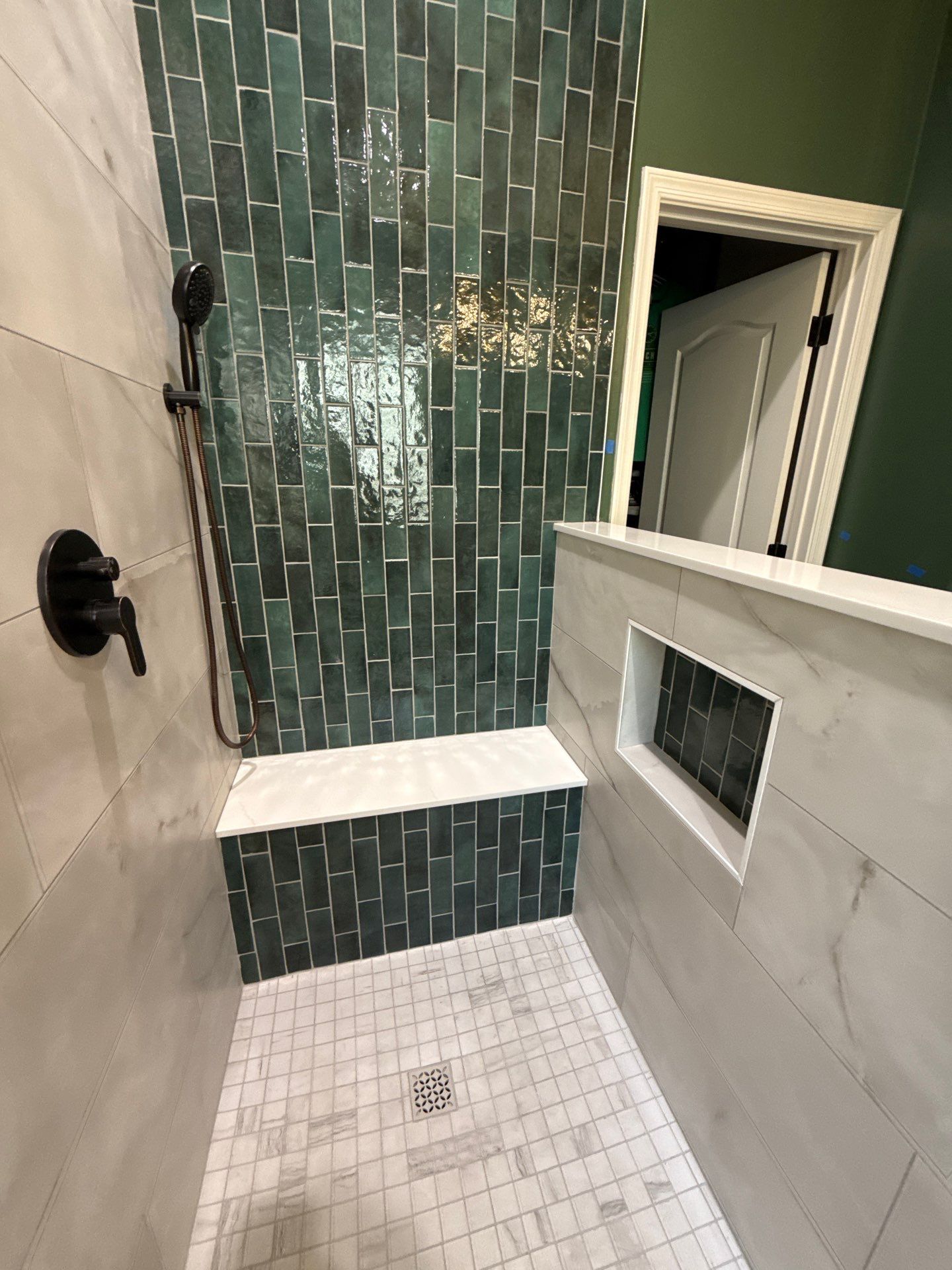 Golden Ranch Bathroom Remodel by Workman Company LLC 
