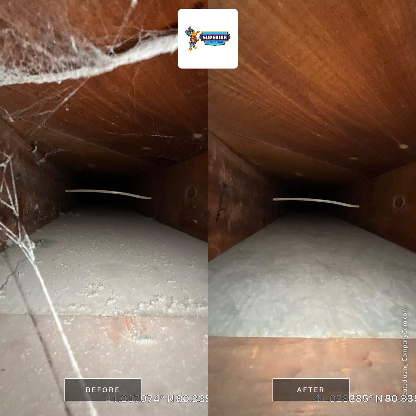 Air Duct Cleaning With a Vacuum Truck in New Castle, PA by Superior Air Duct Cleaning