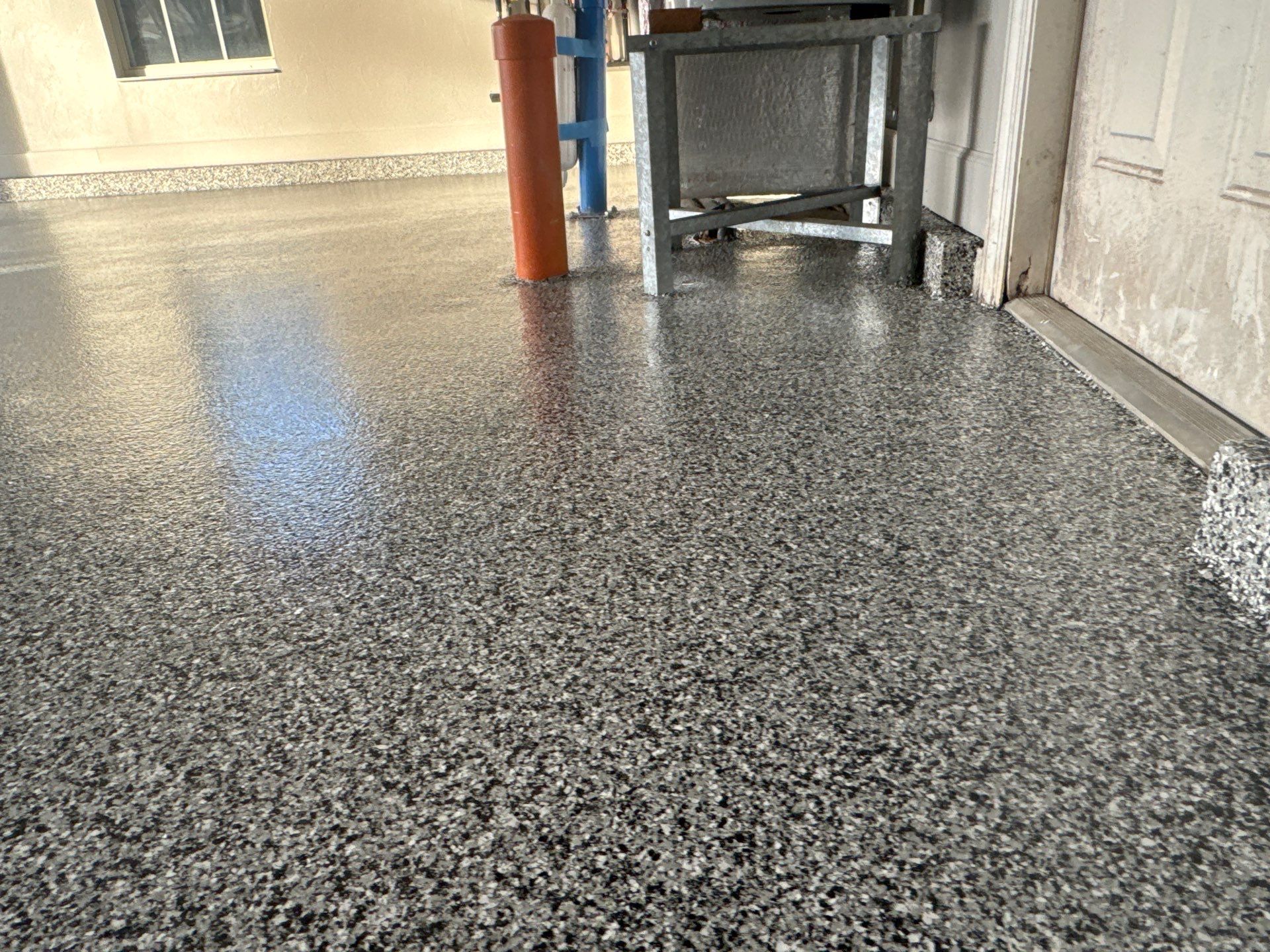 Garage in High Springs, FL in Domino by Cross Creek Concrete Coatings