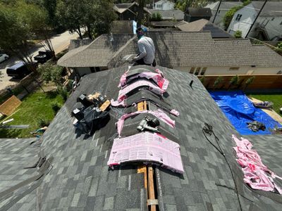 Residential Roofing Repair using Owen's Corning Duration (Lifetime) Shingles