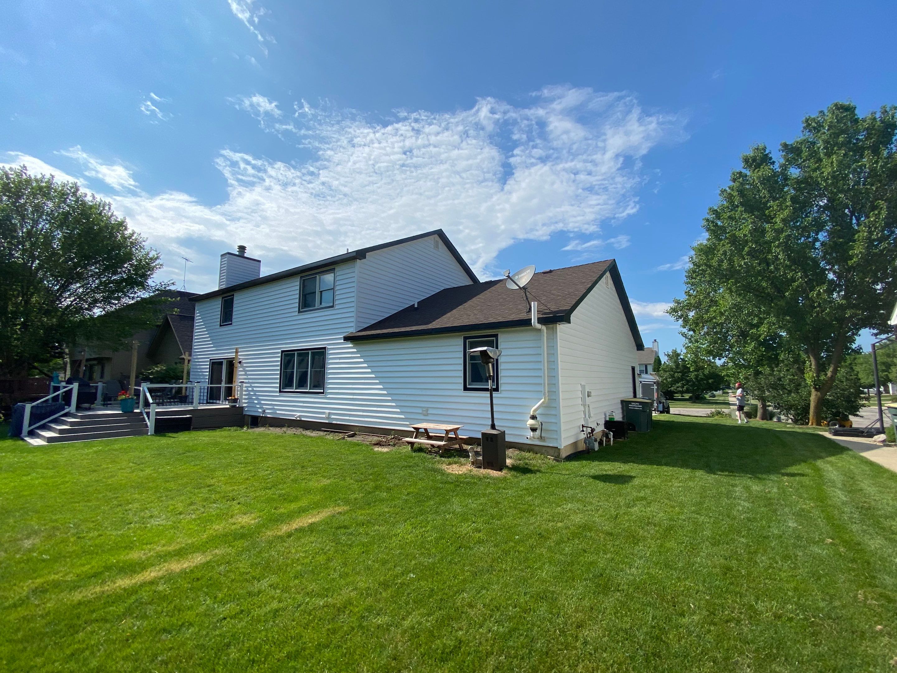 Siding installation by Kraz Construction