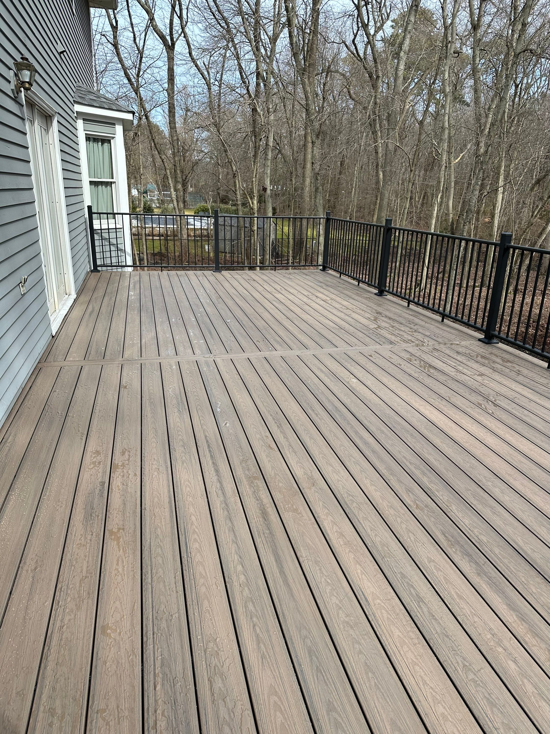 Deck Resurface in wall nj by deck guardian