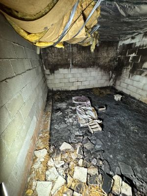 Crawlspace Mold Remediation and Vapor Barrier Installation in Watertown