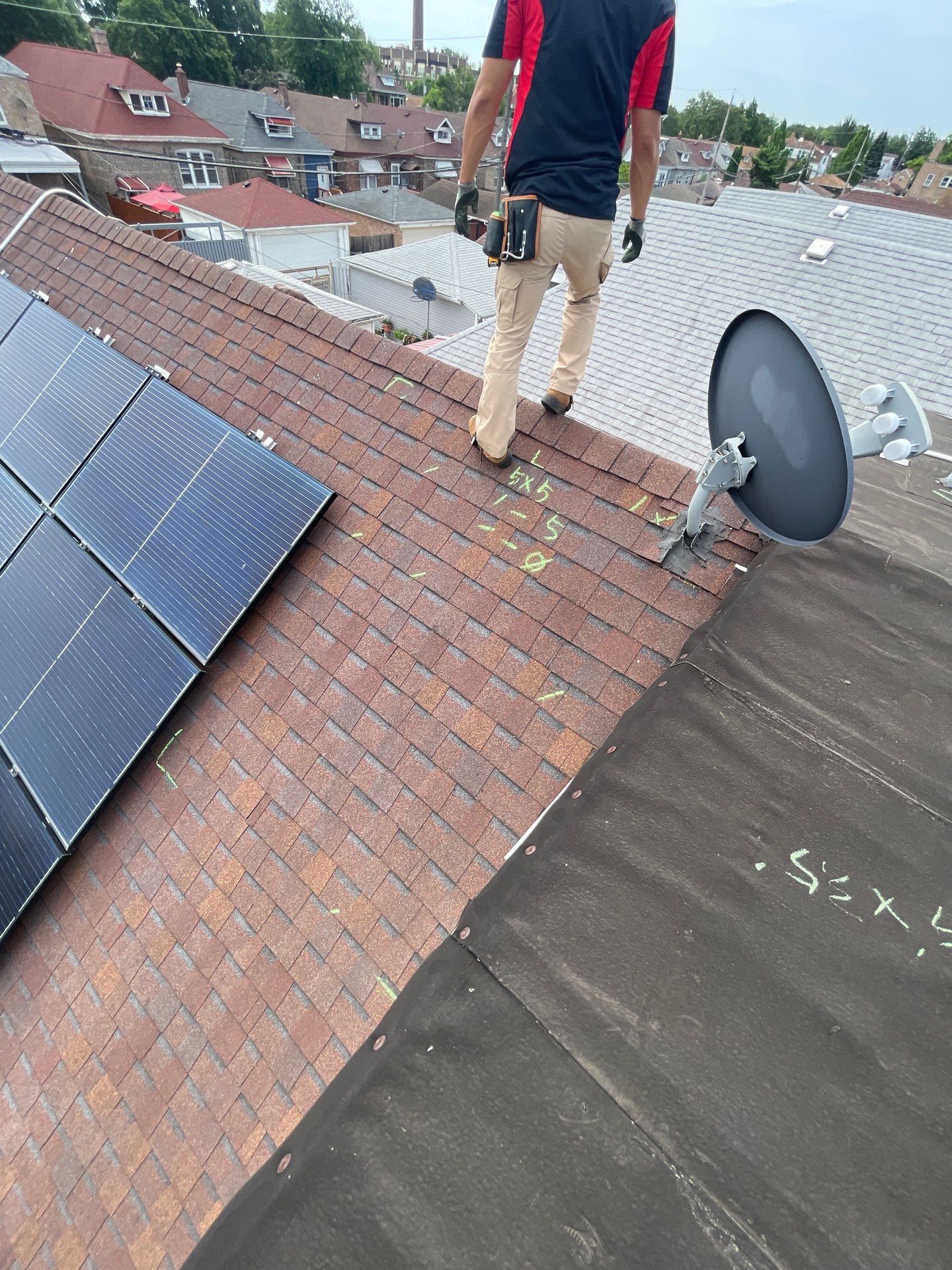 Roof and siding replacement by wind damage by Just Brilliant Restoration JBR