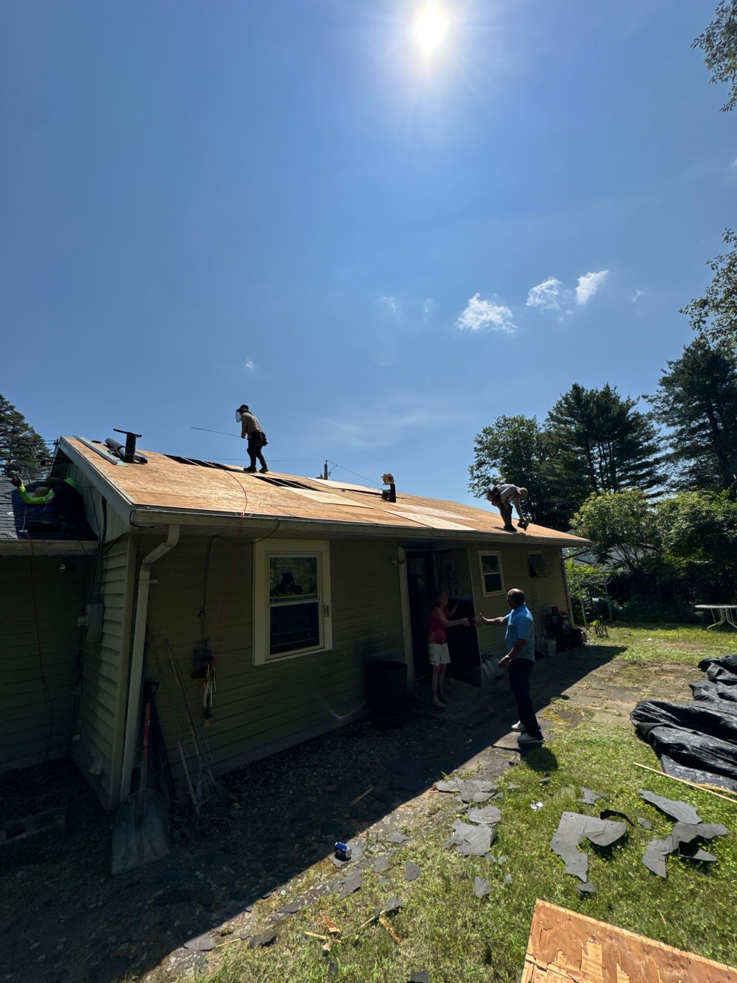 Onyx Black Roof Transformation in Maynard, MA by Mighty Dog Roofing of Greater Middlesex County