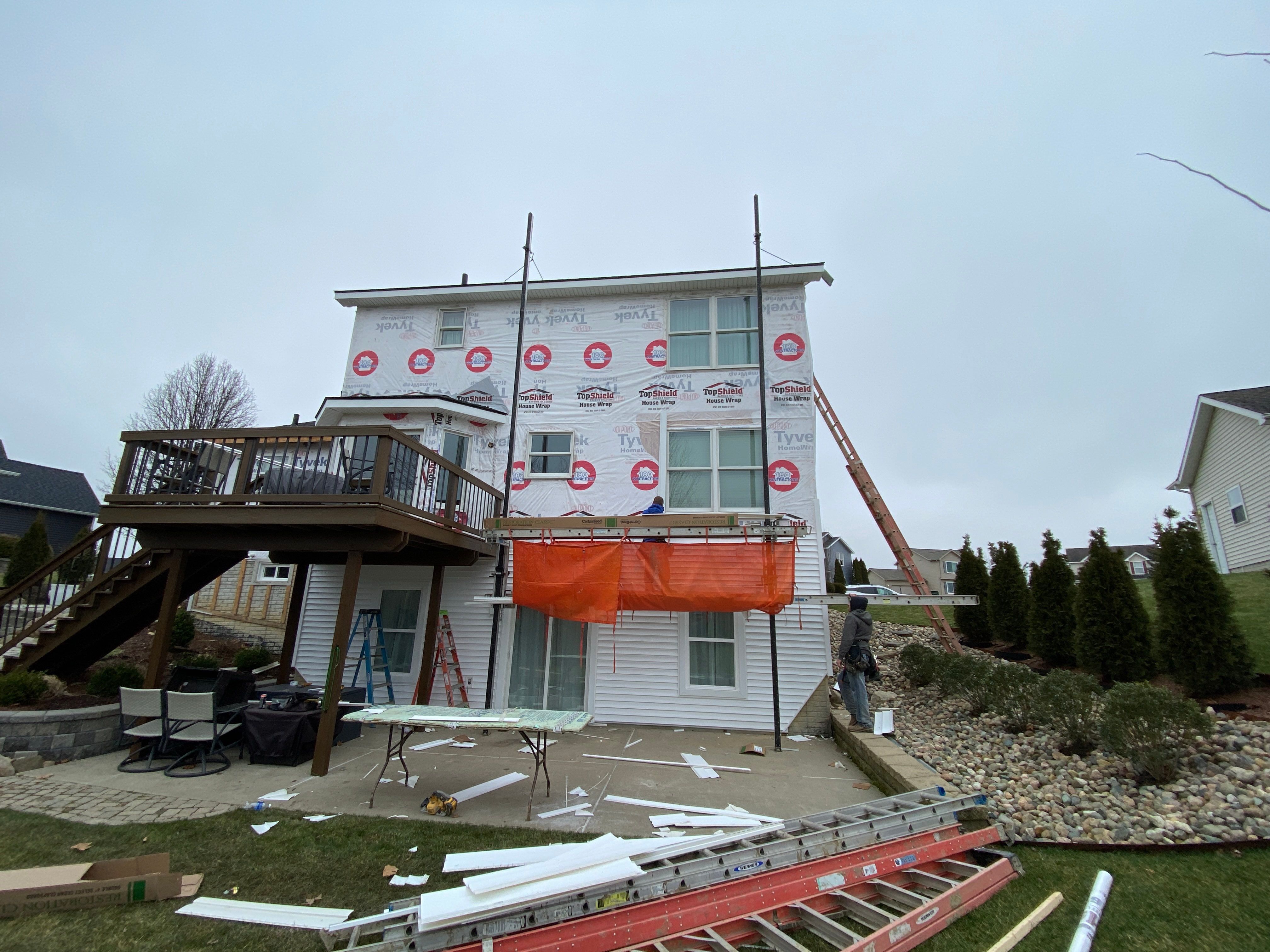 Siding Replacement using Certainteed Classic Restoration D4 by 180 Contractors