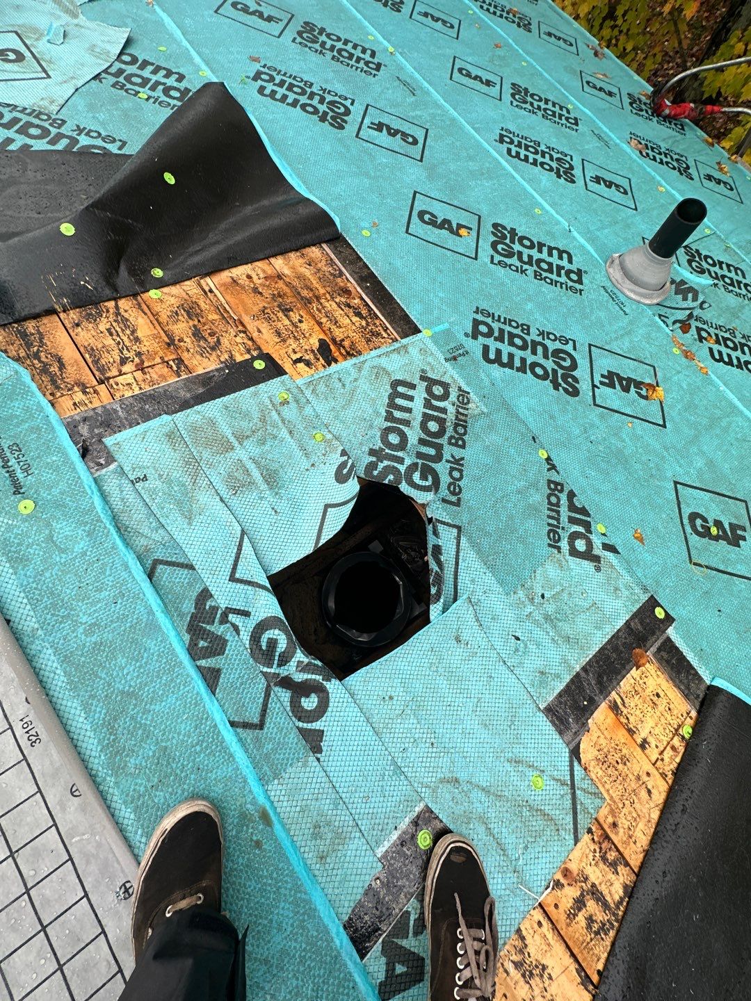 Residential Roofing Installation using Wakefield Bridge Steel Shingle by Ideal Steel by Artisan Roofing & Home Improvements Inc.