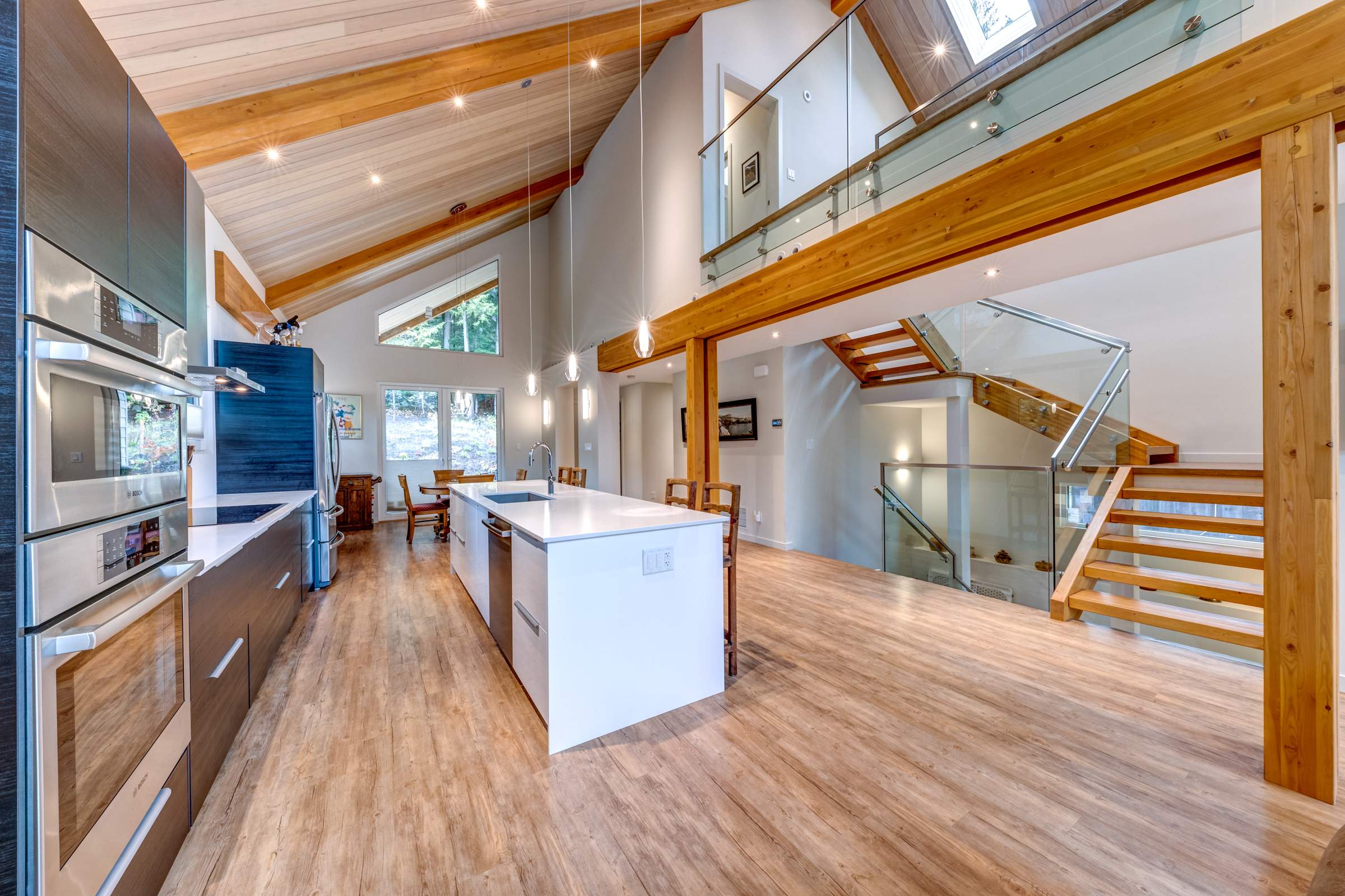 Emerald Residence – Interior & Exterior Painting + Wood Finishing- Whistler by Top Coats Professional Painting