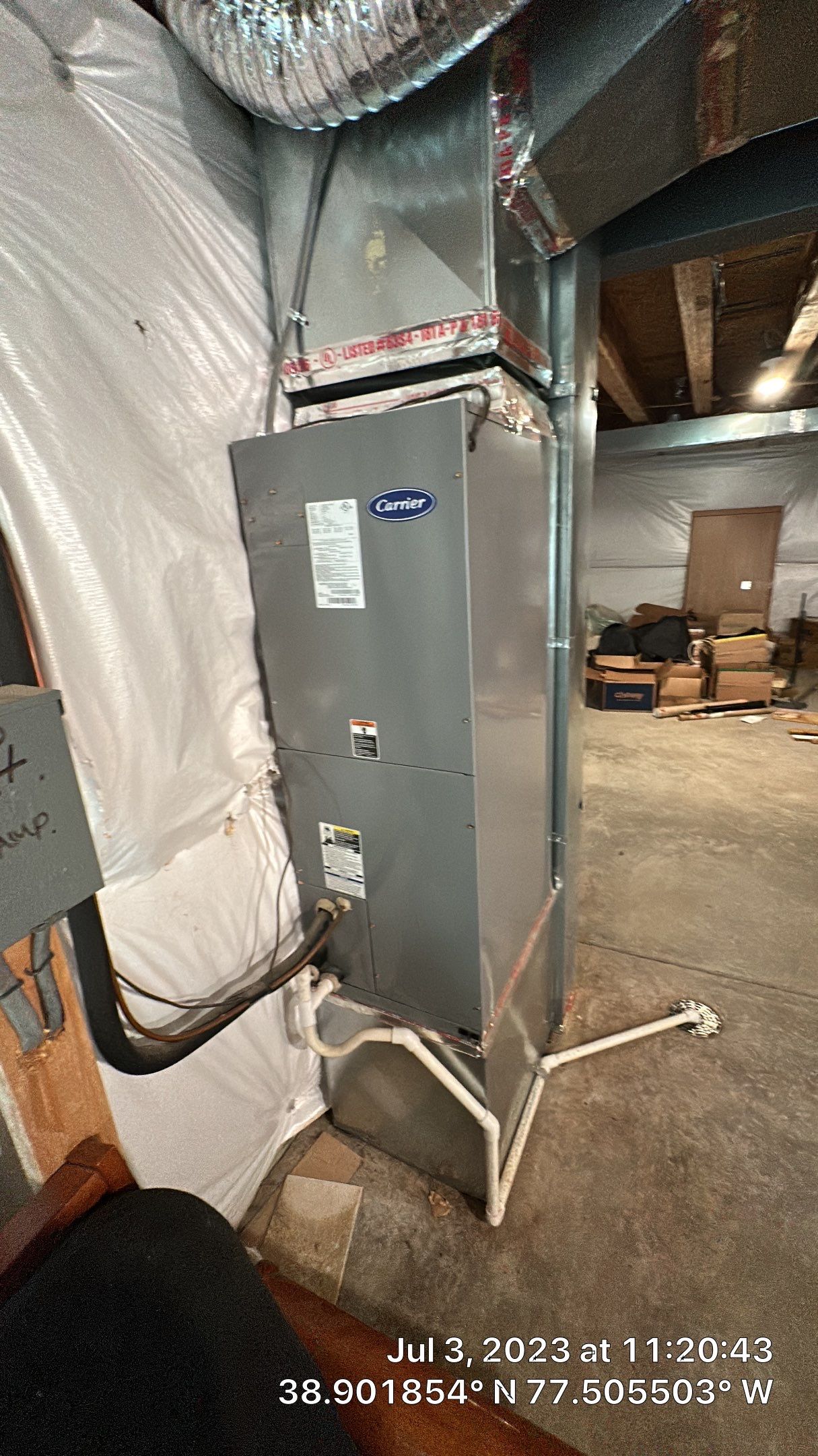 Heat Pump Replacement using Trane by Pro Sky Services
