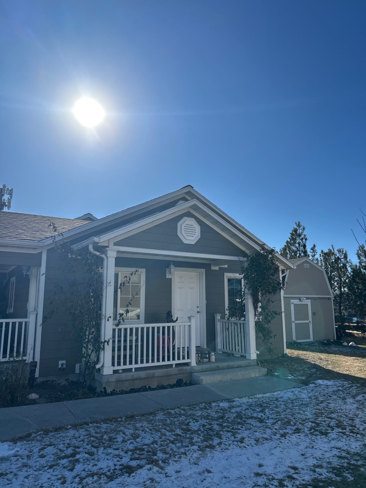 Orem | Complete Fiber Cement Upgrade | Timber Bark & Arctic White by Ideal Siding Utah