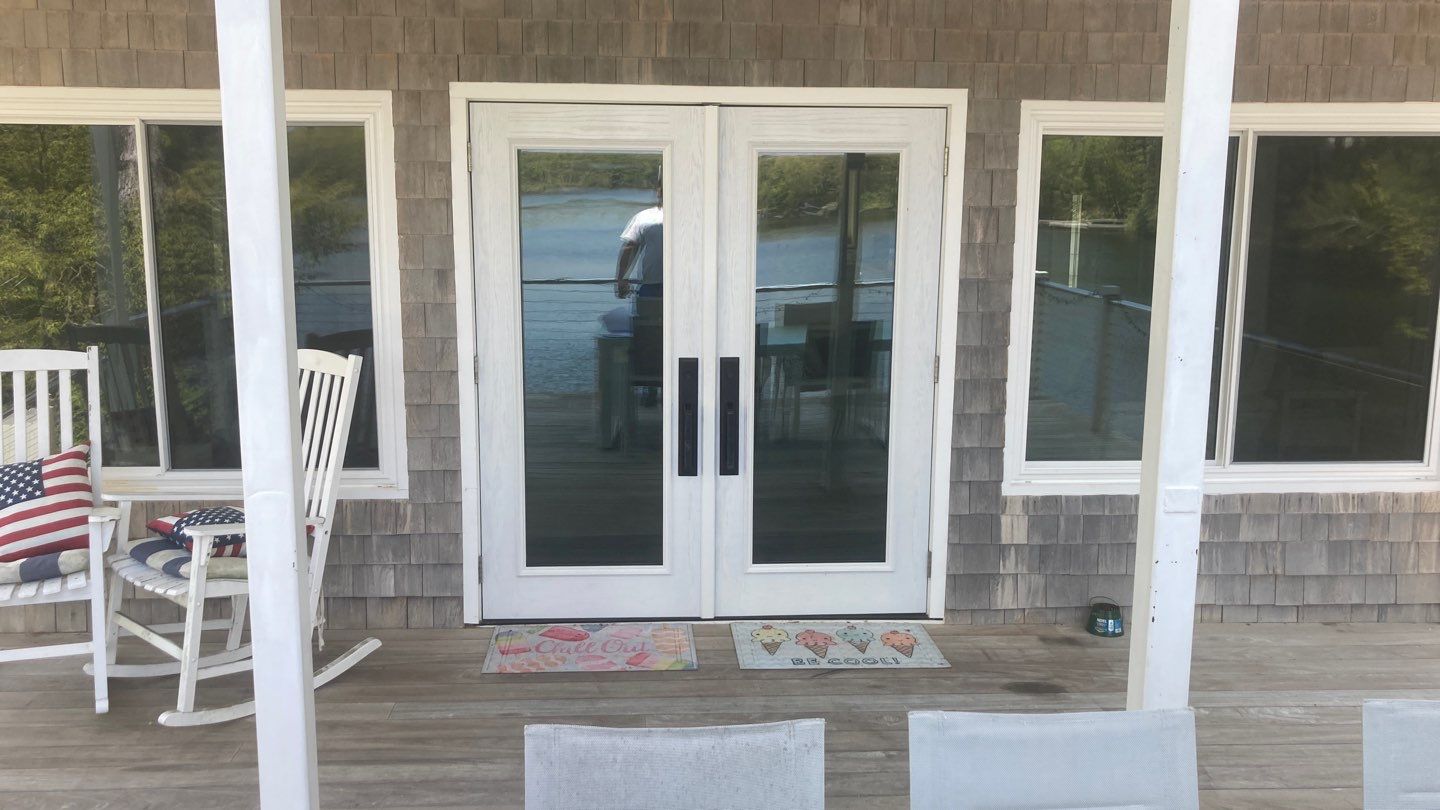 French Door Replacement in Westhampton,MA by Yankee Home Improvement
