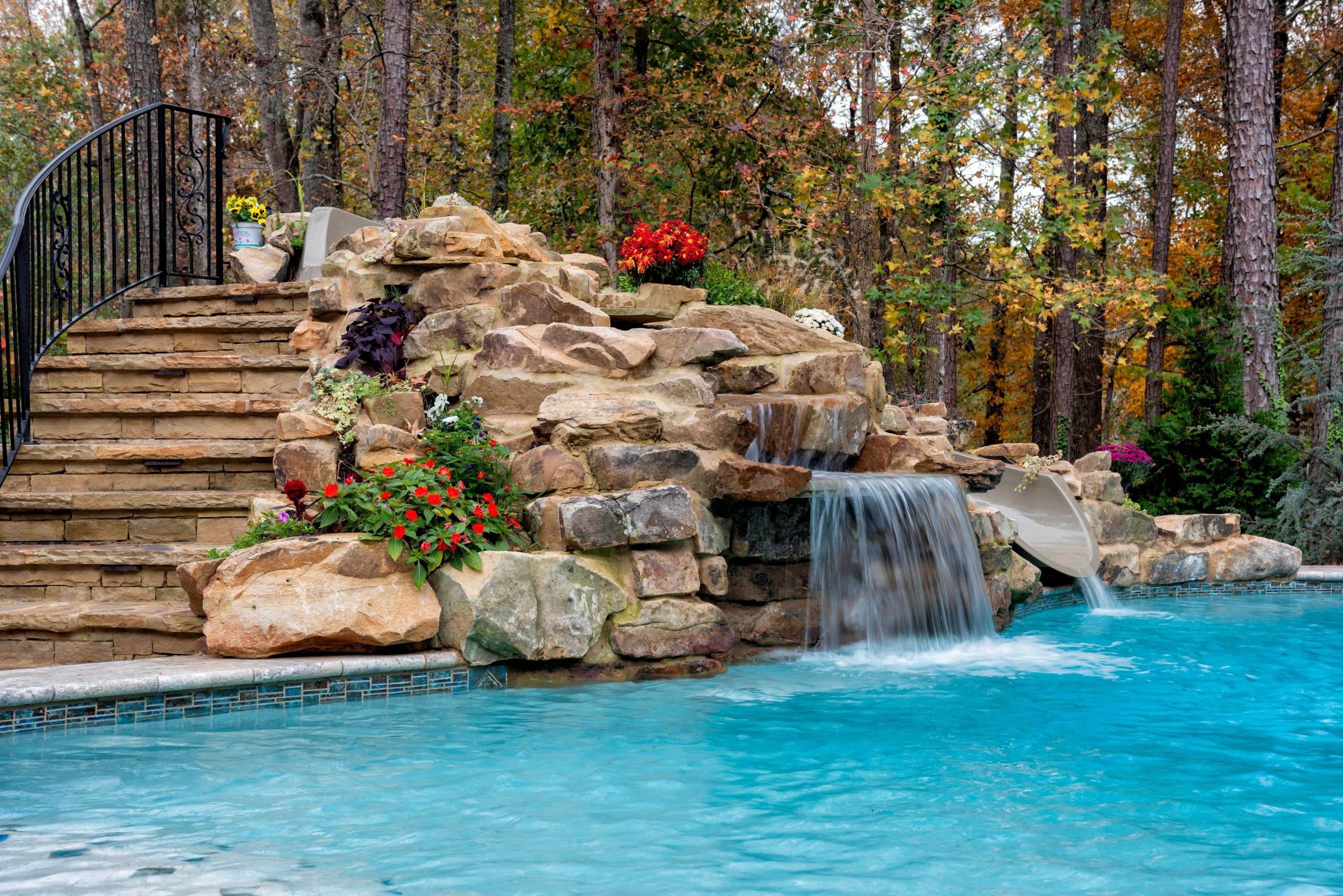 Project in Powder Springs by Aquarama Pools and Spas