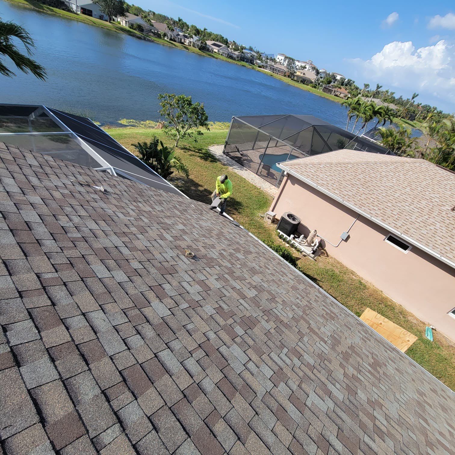Residential Roofing Repair in Ft. Myers using Owens Corning Duration Shingles by Four Peaks Roofing
