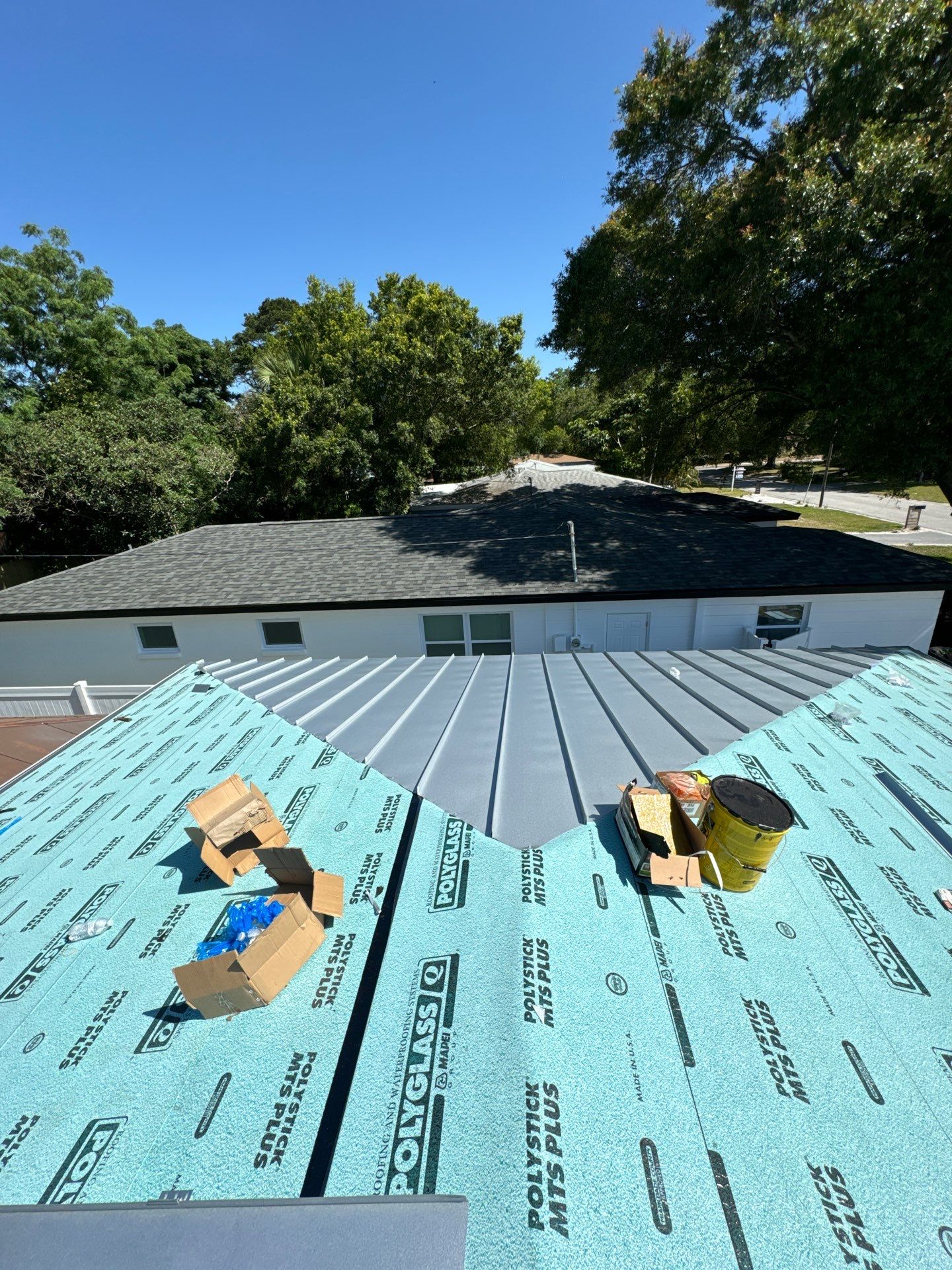 Project in Gulfport 33707 by Mitchell Roofing Company LLC 