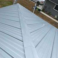 24ga 1" Nail-Strip Mill Finish by Total Roofing System The Metal Roof Experts