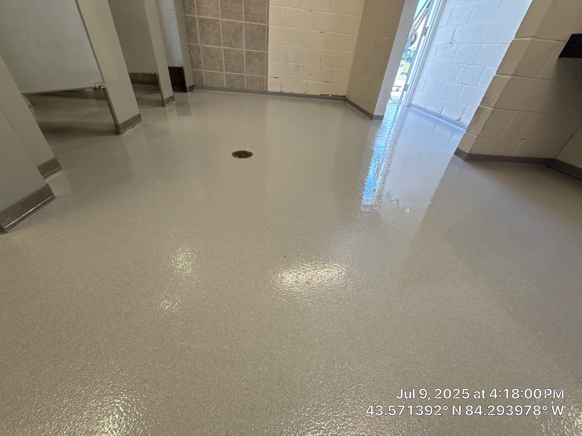 Project in Midland by Wise Coatings of Central Michigan