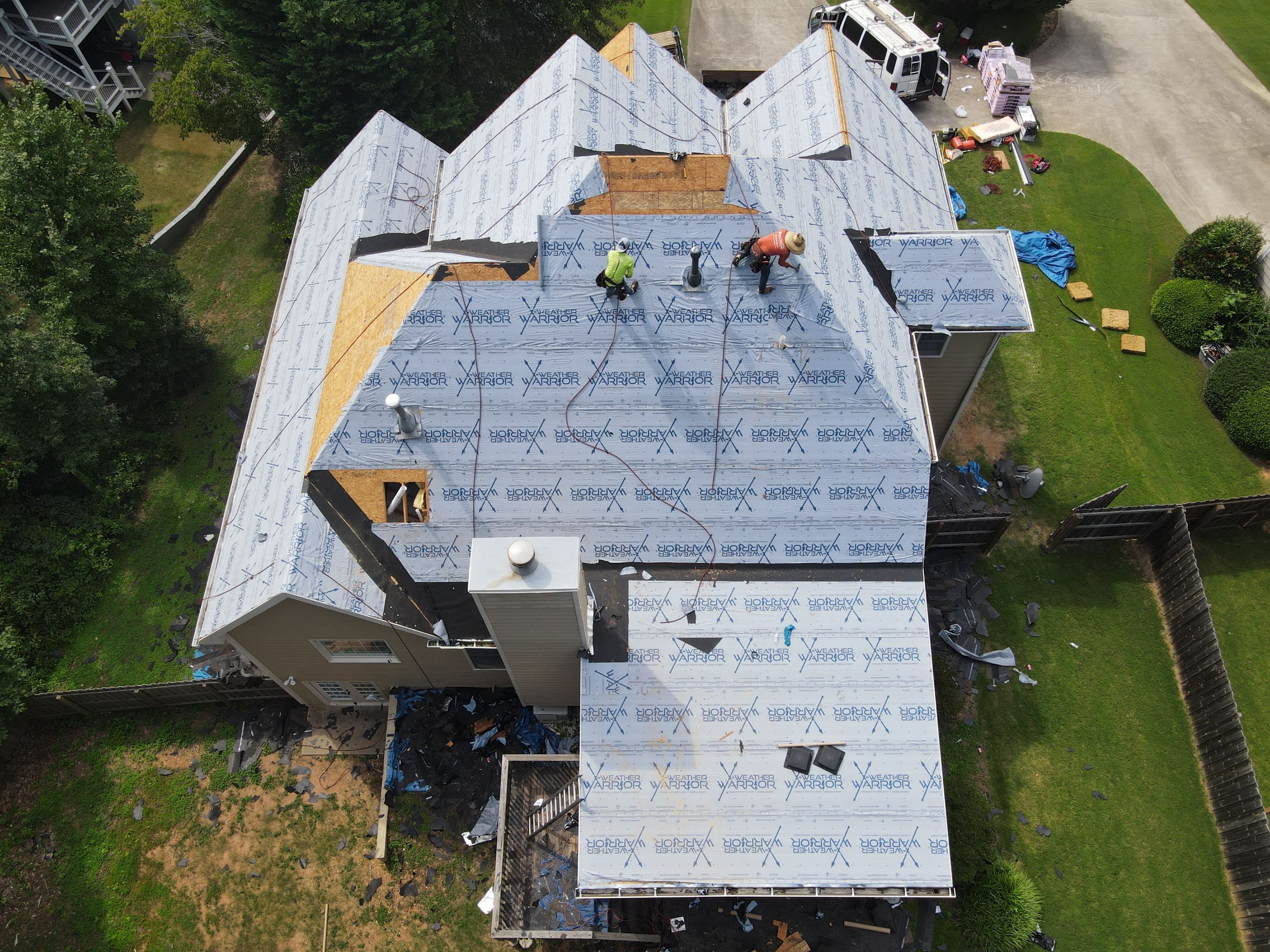 Residential Roofing Installation using Owens Corning by Inspector Roofing and Restoration