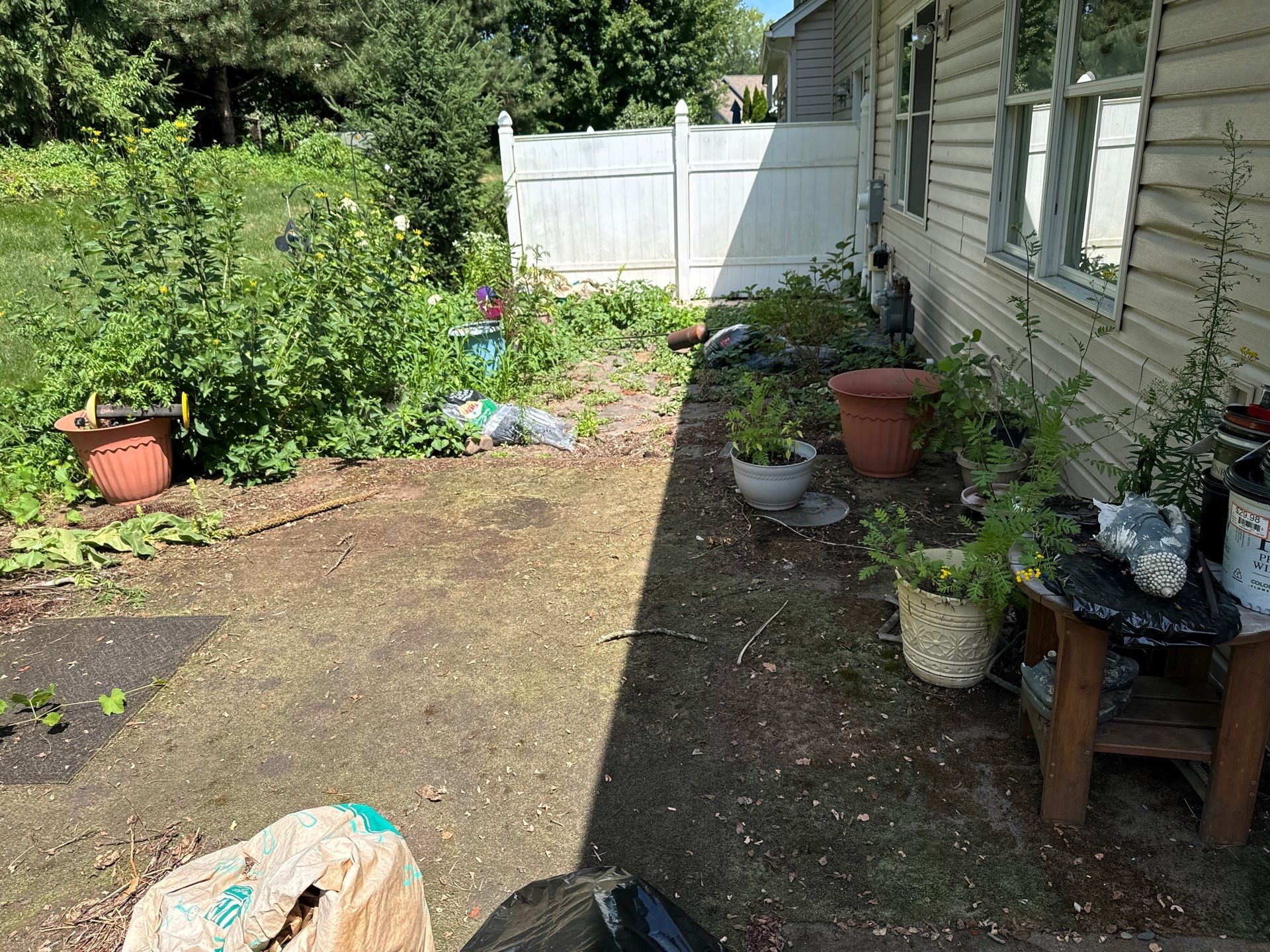 Broom Finished Patio  by NG Masonry & Construction LLC