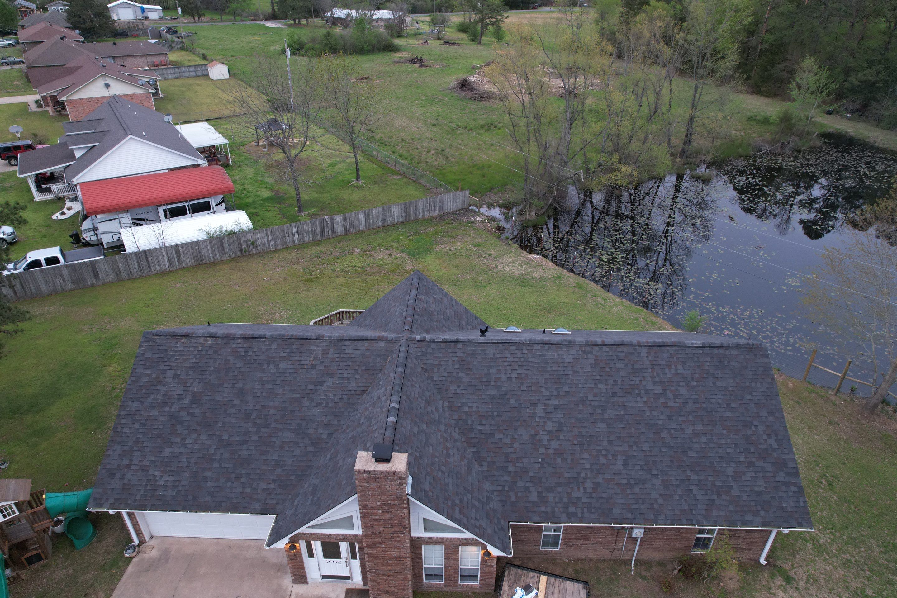 Residential Shingle Reroof using Malarkey Vista by Hostetler Roofing