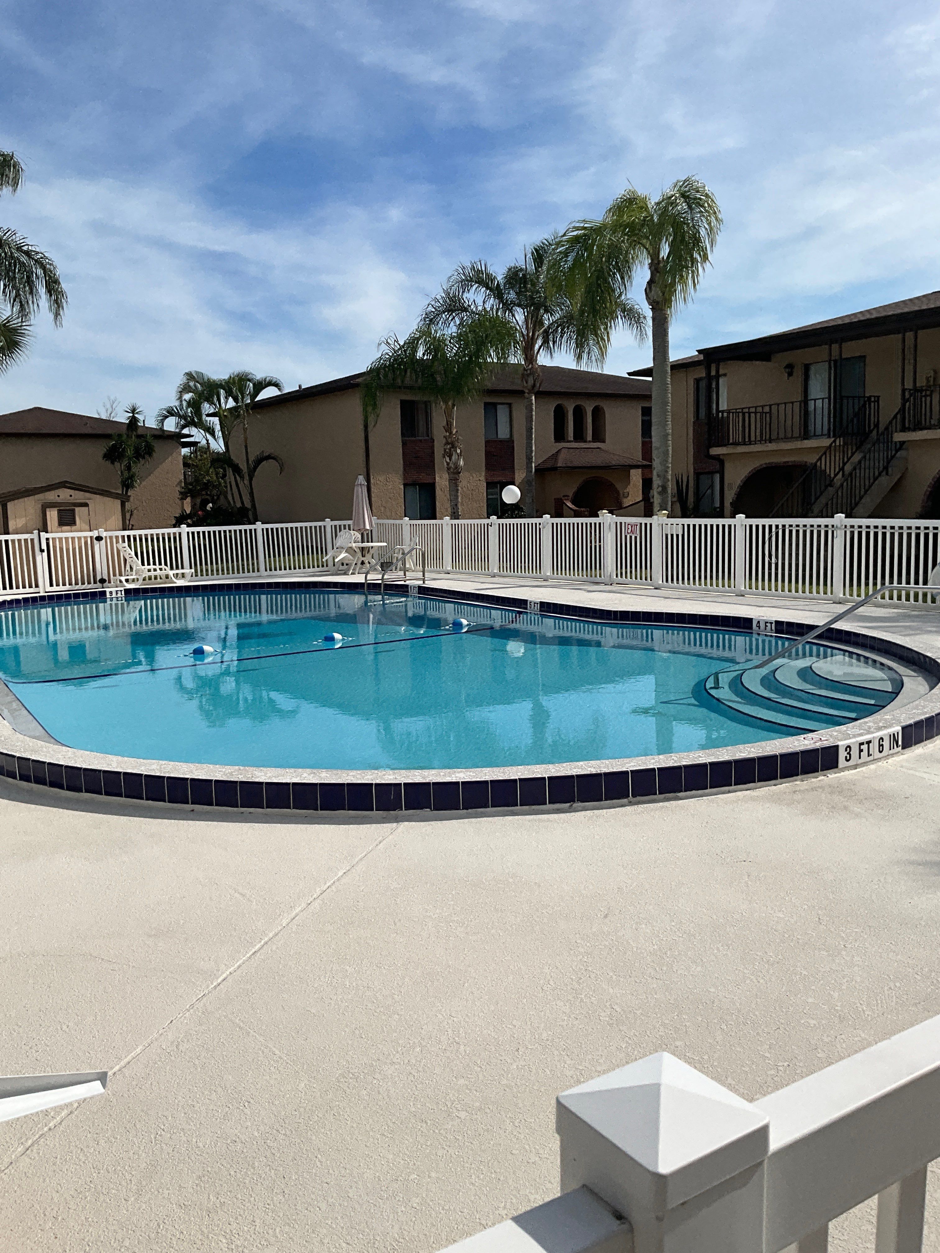 Pool Deck using Orbit and Tidal Wave by Amvet concrete coatings llc