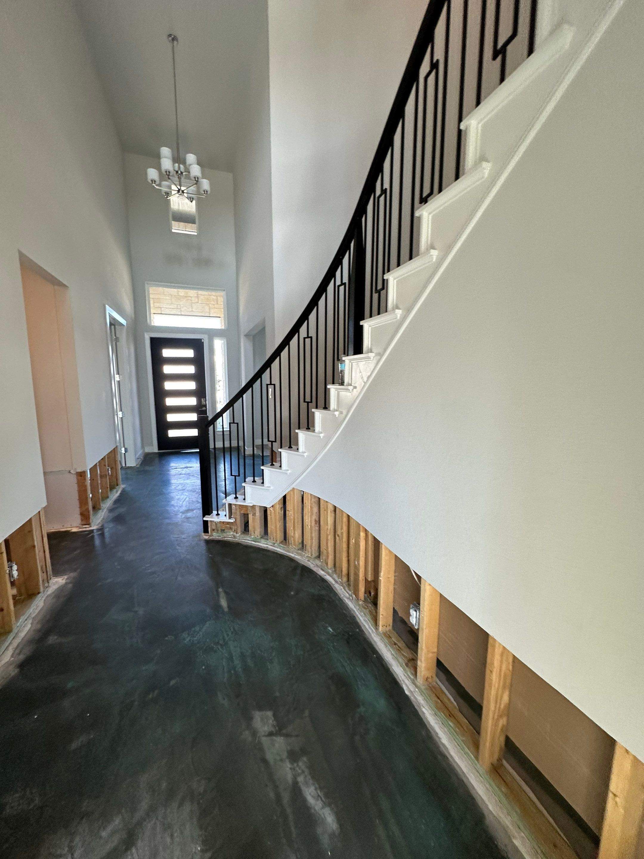 Post-Water Damage Reconstruction – Newly Built Home by L&T General Contractors and Restoration INC