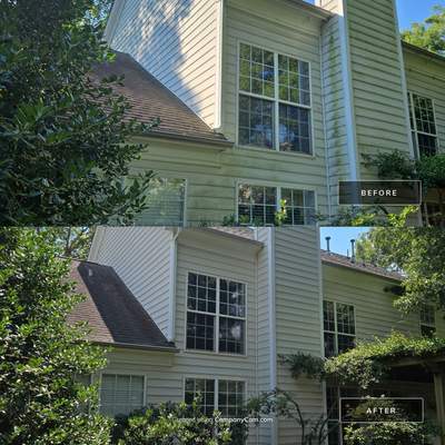 Gutter Cleaning and House wash
