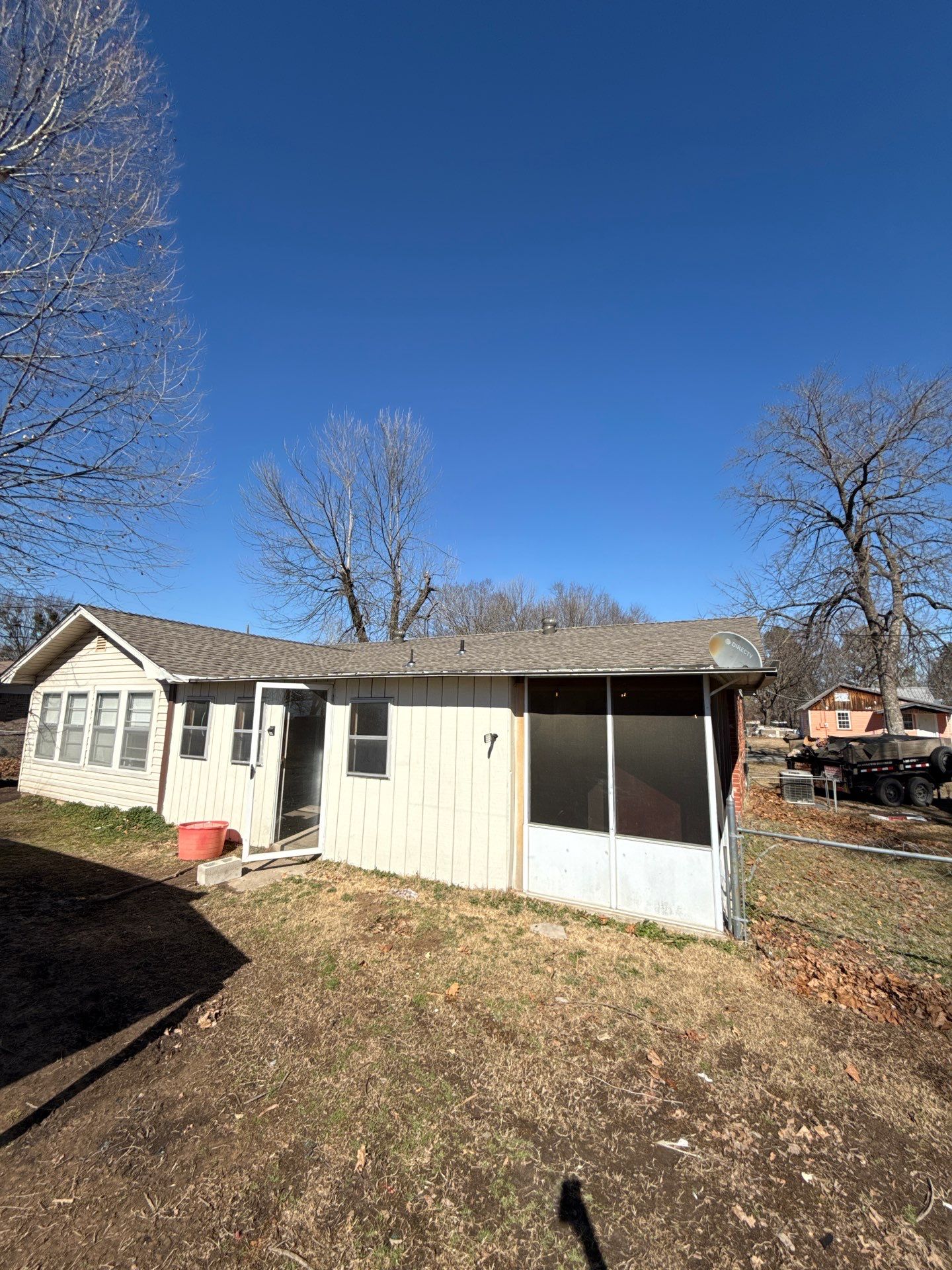 Replaced half roof. by In & Out Construction & Remodeling, LLC