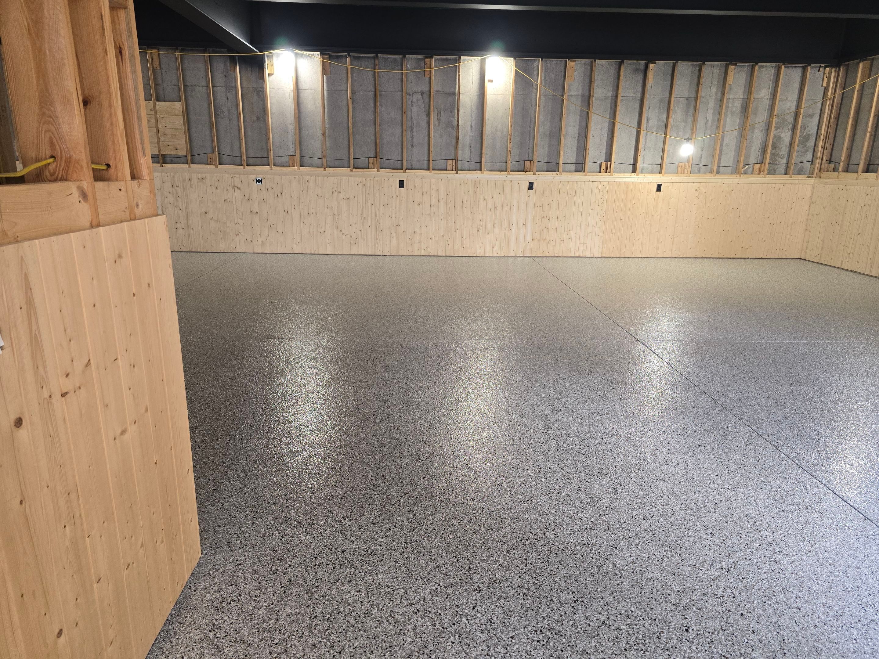 Garage using Coyote by Elite Floor Solutions