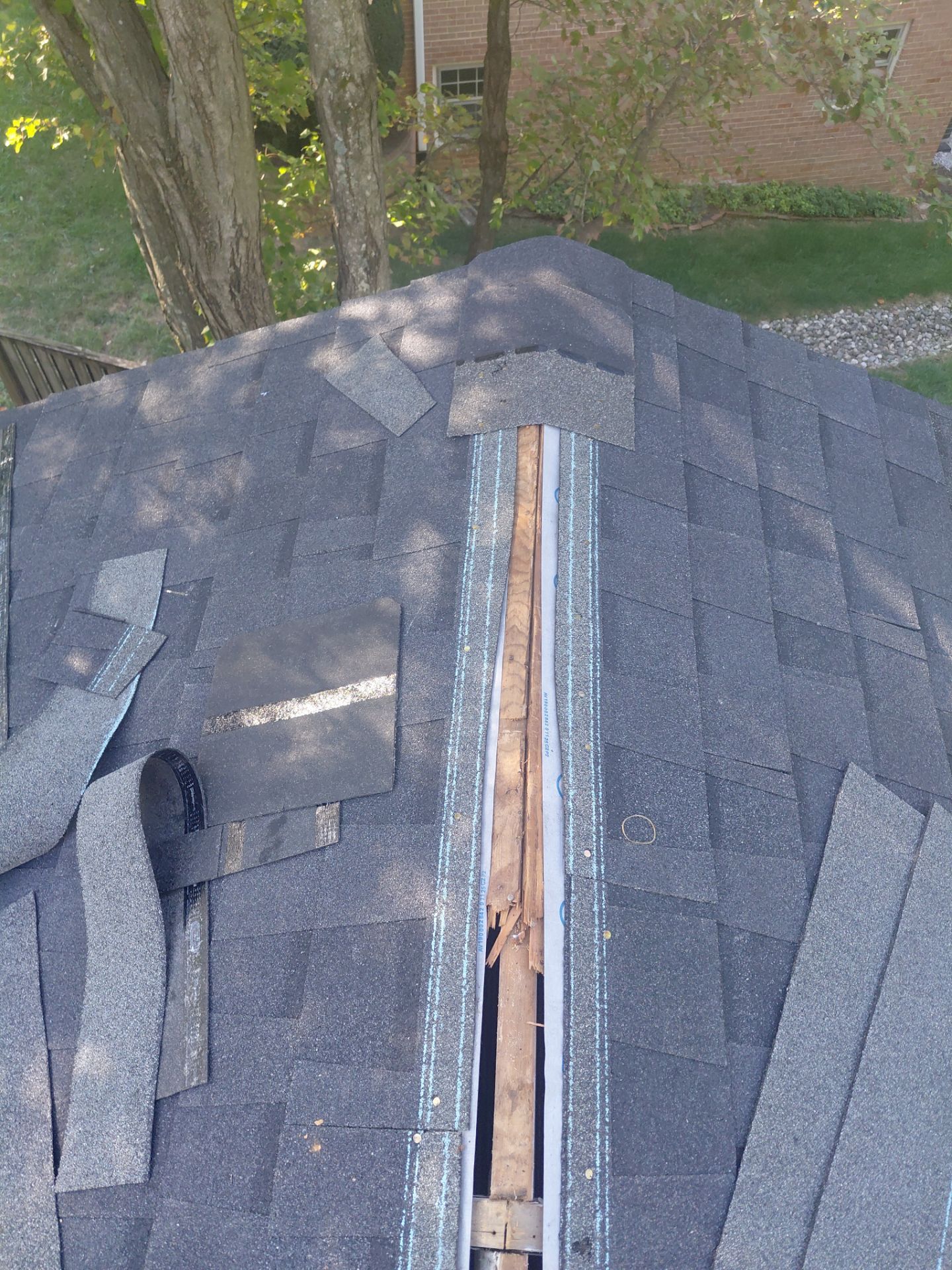 Falls Church: Residential Roof Replacement with CertainTeed Landmark in Moire Black  by RM Banning, Inc.