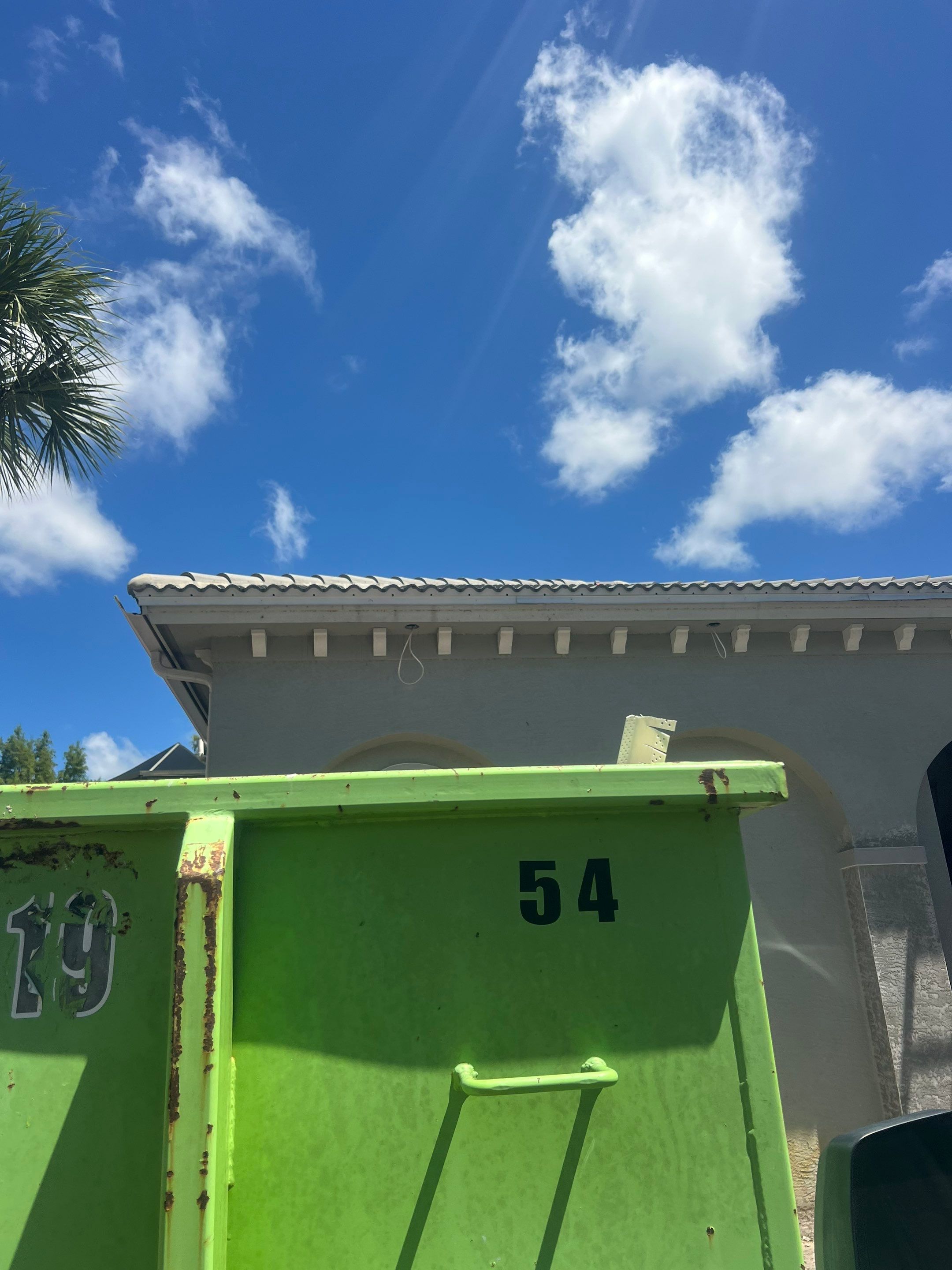 6 Inch Seamless Gutters and Downspout Installation in Naples FL by Gutter Professors