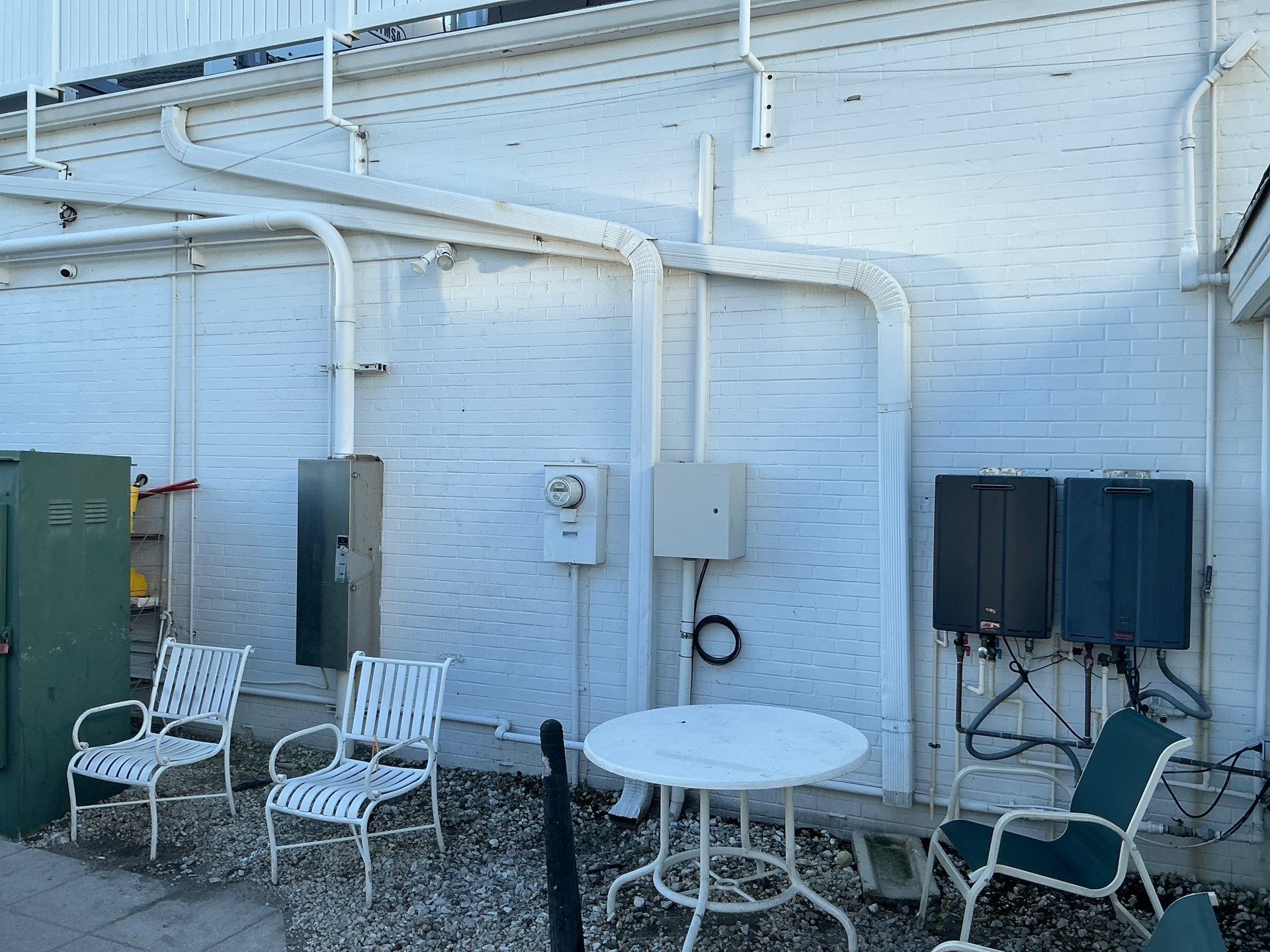 Round Downspouts and Seamless Gutter Installation in Tampa FL by Gutter Professors