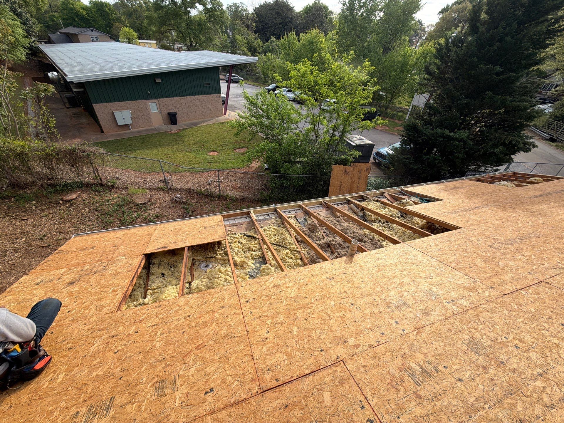 29-Gauge Apex Metal Roof Installation in Greenville, SC | High Definition Matte Black by Roofers LLC