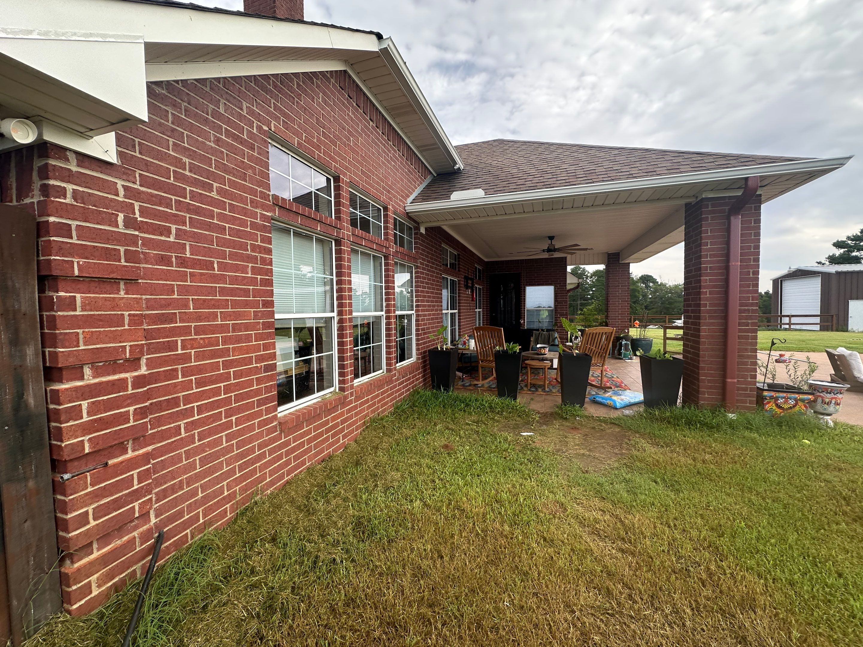 Exterior Transformation in Troup Texas by Quality Coats Painting