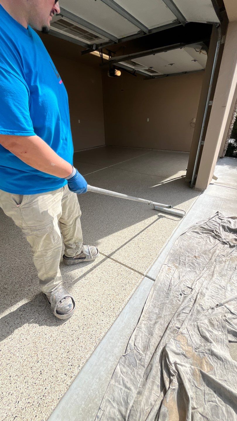 Concrete Coating in Angels Camp  by Lancaster Painting