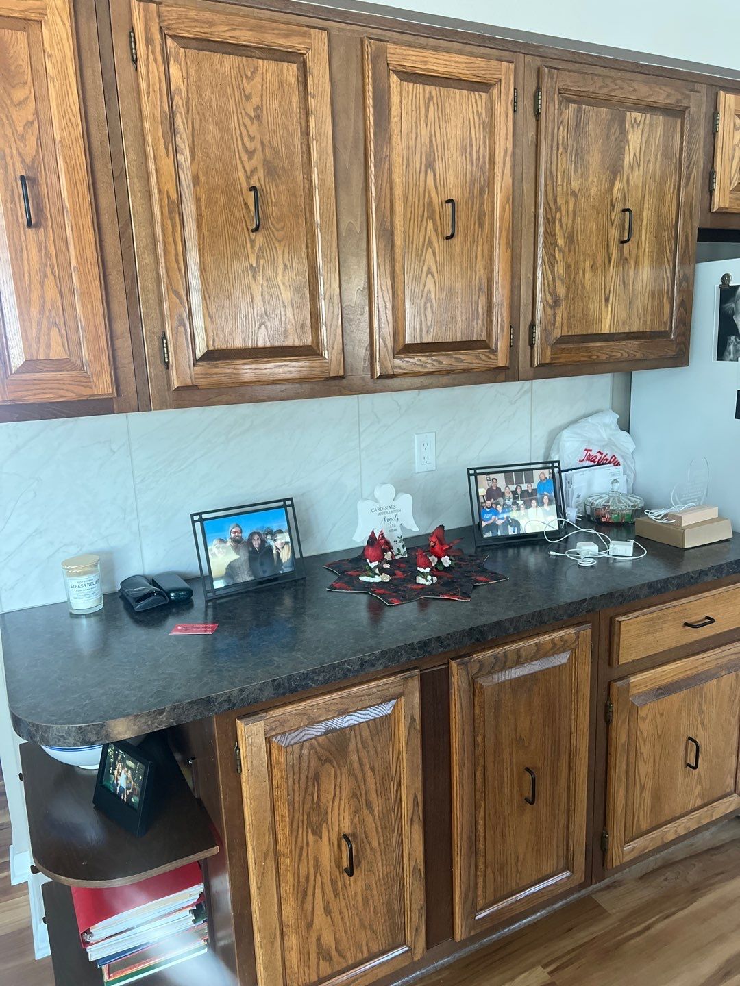 Kitchen Cabinet repaint by Cutting edge painting 