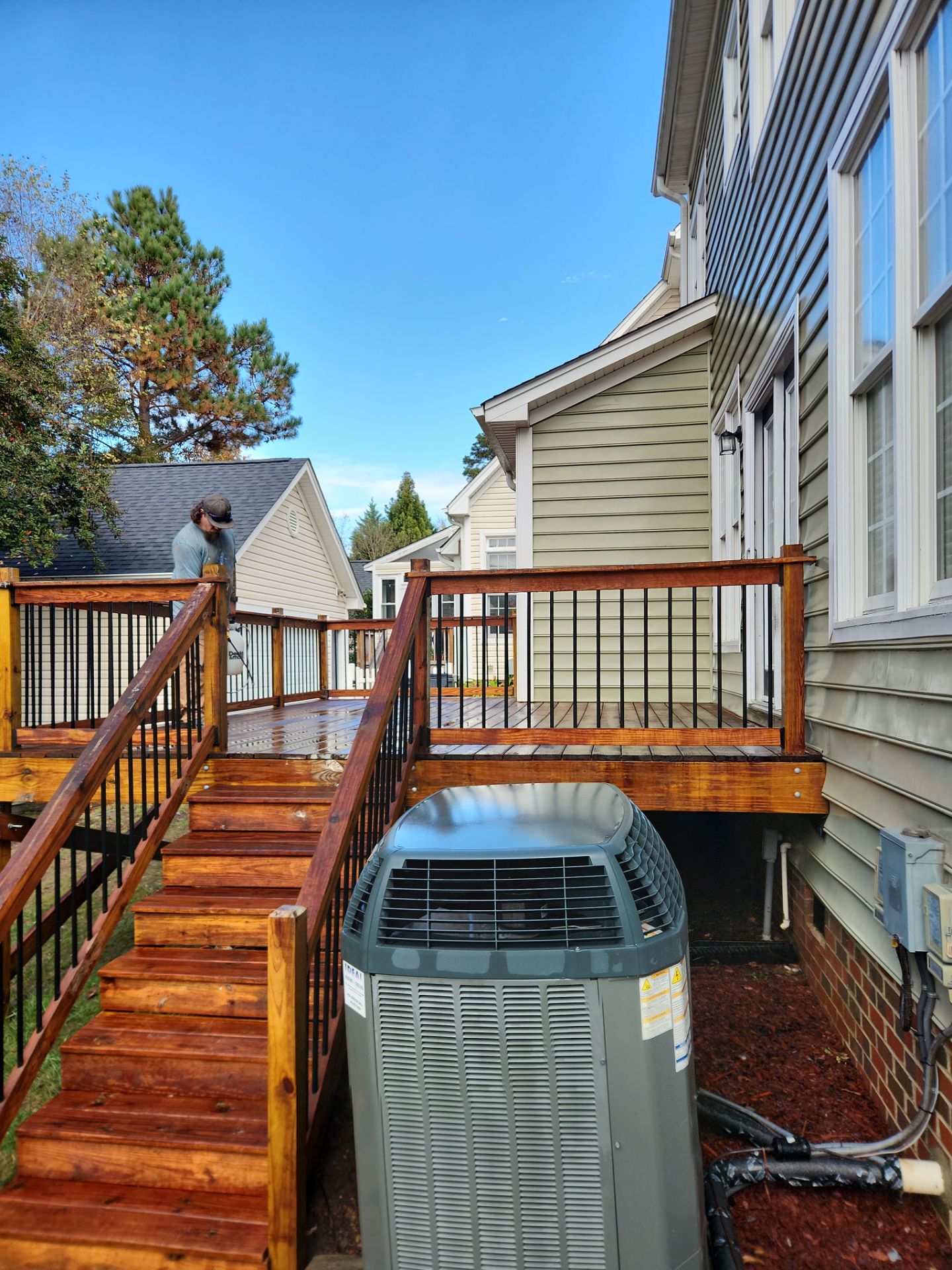 Weathered Deck using Wood Sealant by DuraSeal