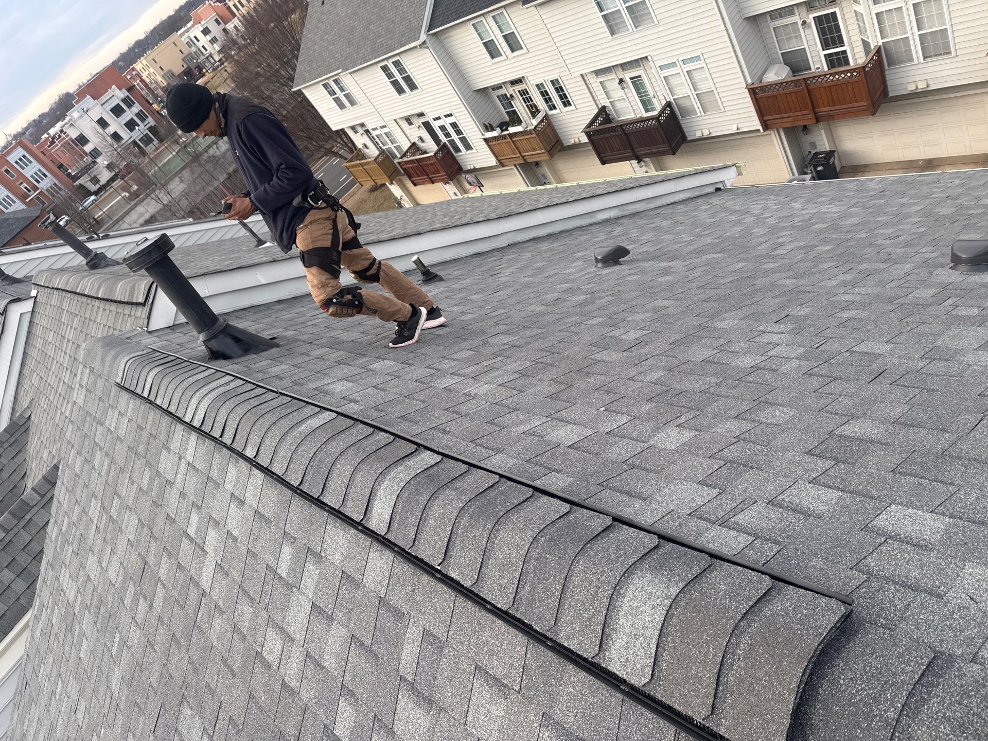 Alexandria: Residential Roof Replacement with CertainTeed Landmark in Georgetown Gray by RM Banning, Inc.