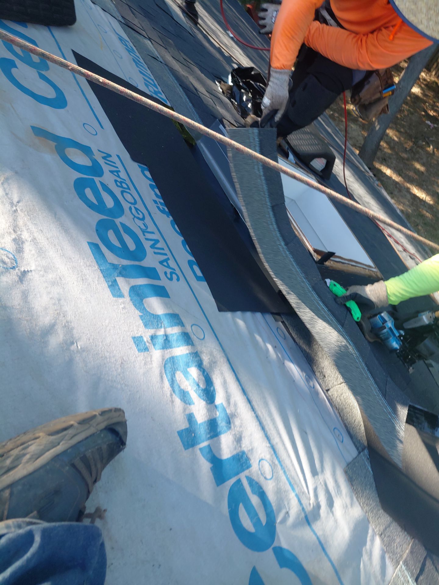 Falls Church: Residential Roof Replacement with CertainTeed Landmark in Moire Black  by RM Banning, Inc.